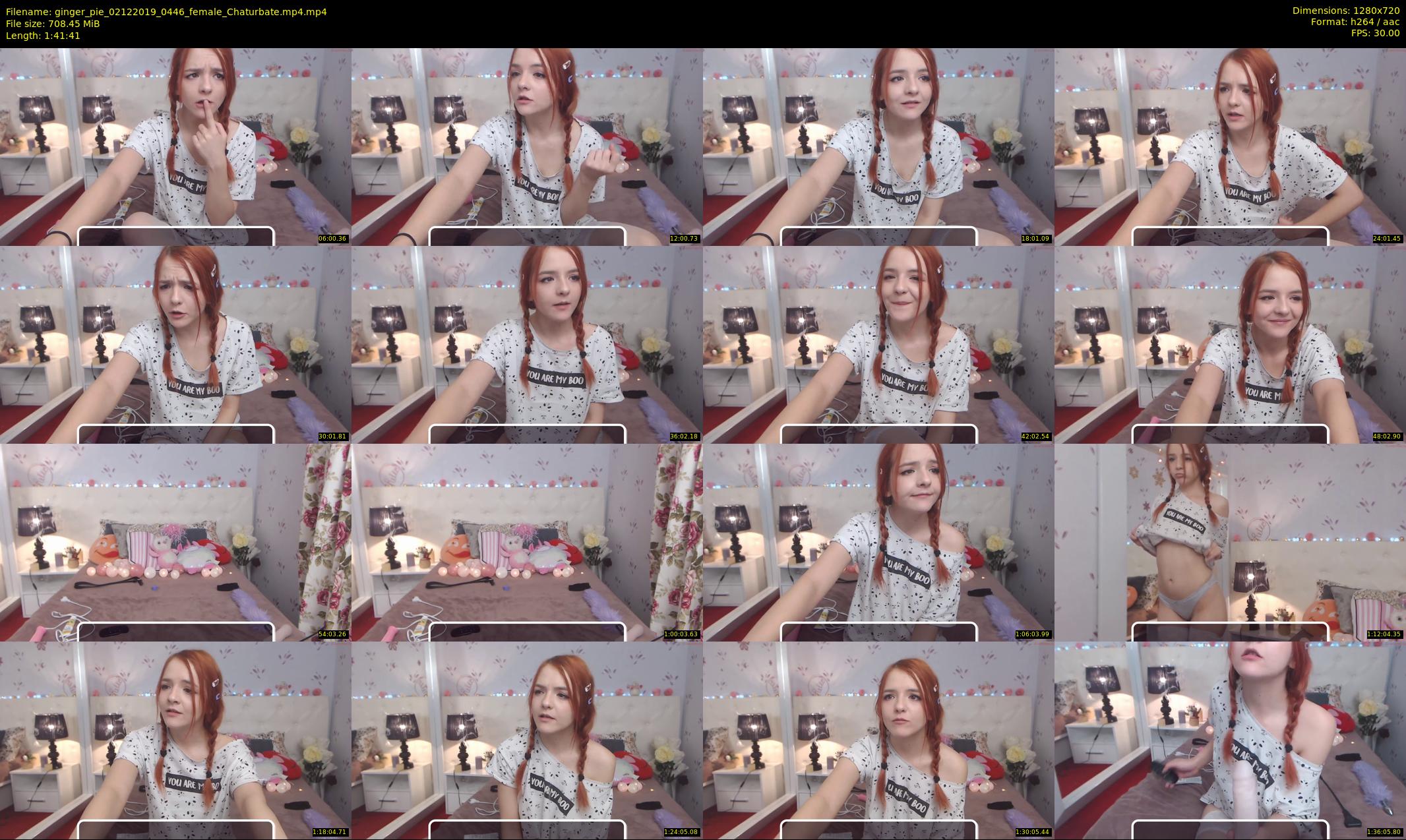 ginger_pie — 102 minute Chaturbate female cam show recording, 720p, Dec 2, 2019