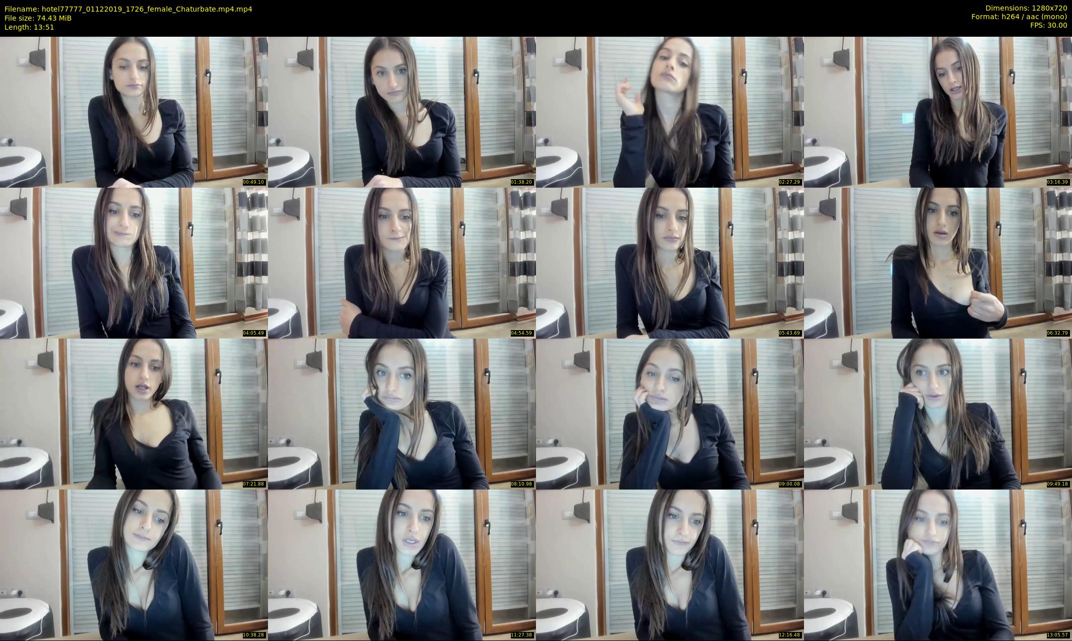 hotel77777 — 14 minute Chaturbate female cam show recording, 720p, Dec 1, 2019