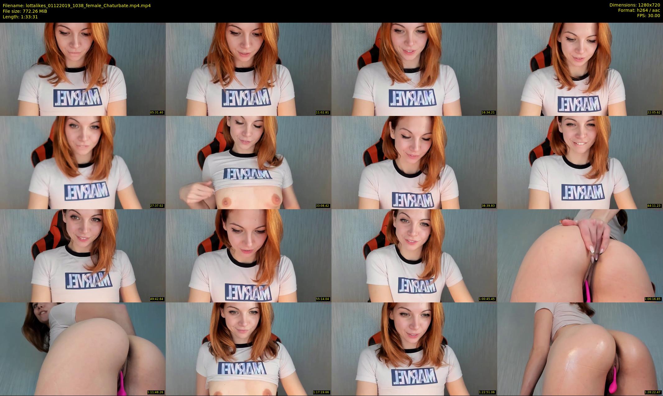 lottalikes — 94 minute Chaturbate female cam show recording, 720p, Dec 1, 2019