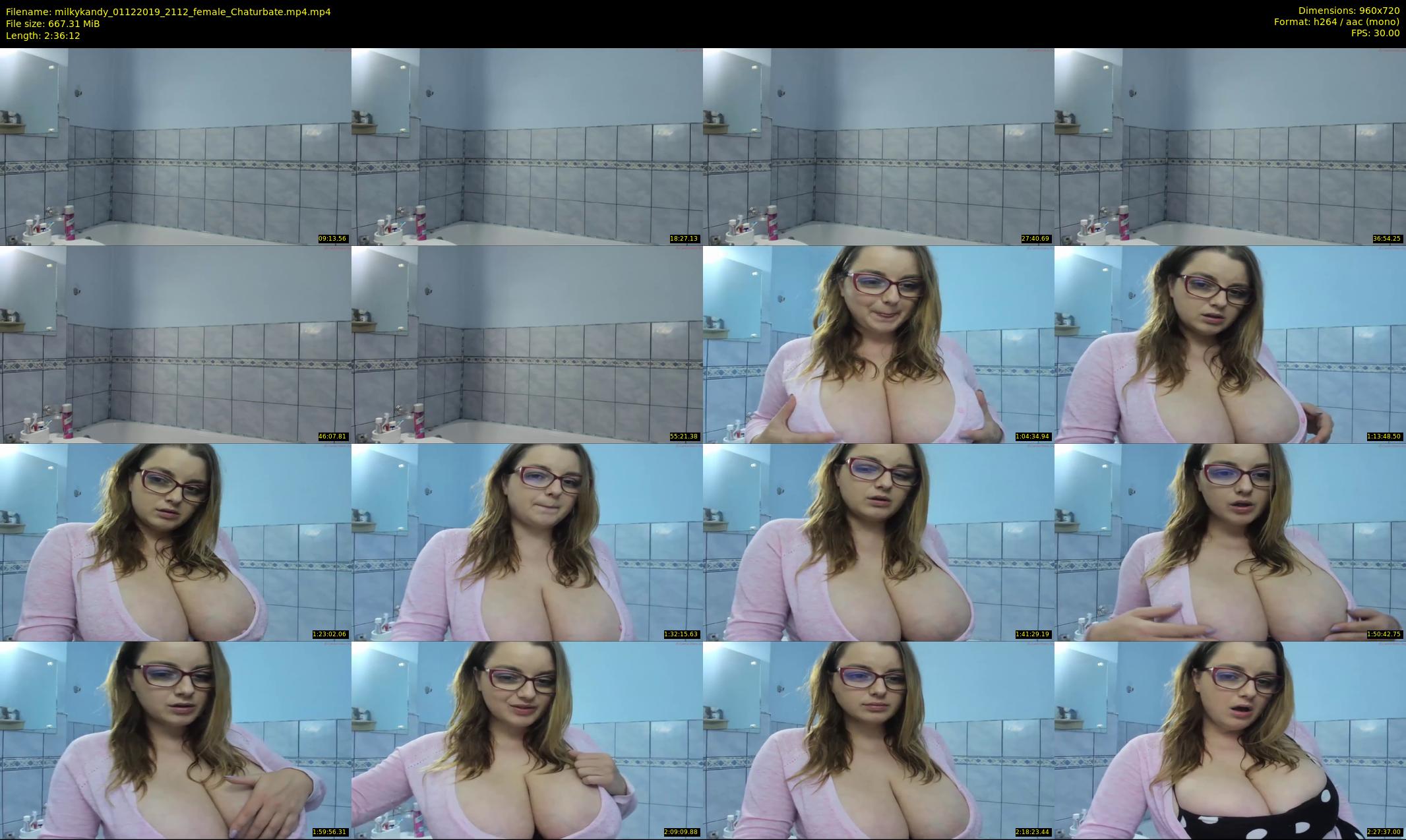 milkykandy — 157 minute Chaturbate female cam show recording, 720p, Dec 1, 2019