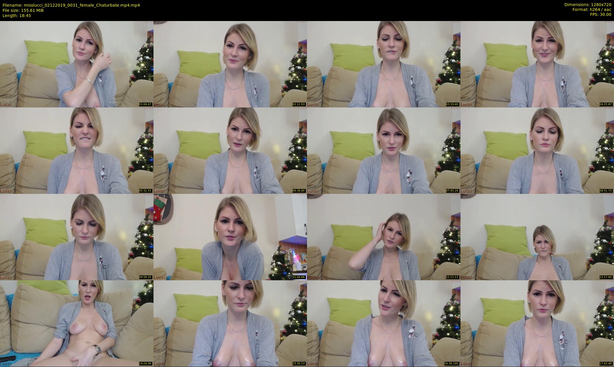 misslucci — 19 minute Chaturbate female cam show recording, 720p, Dec 2, 2019