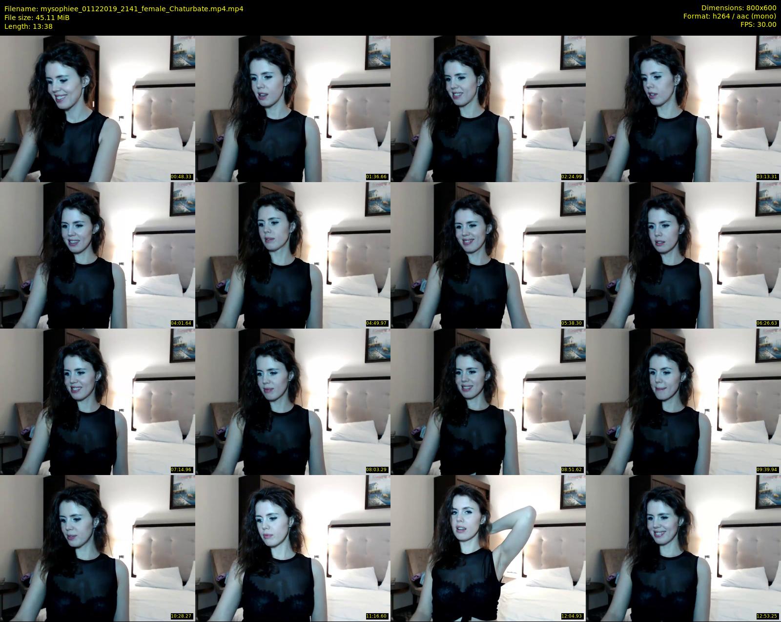 mysophiee — 14 minute Chaturbate female cam show recording, 480p, Dec 1, 2019