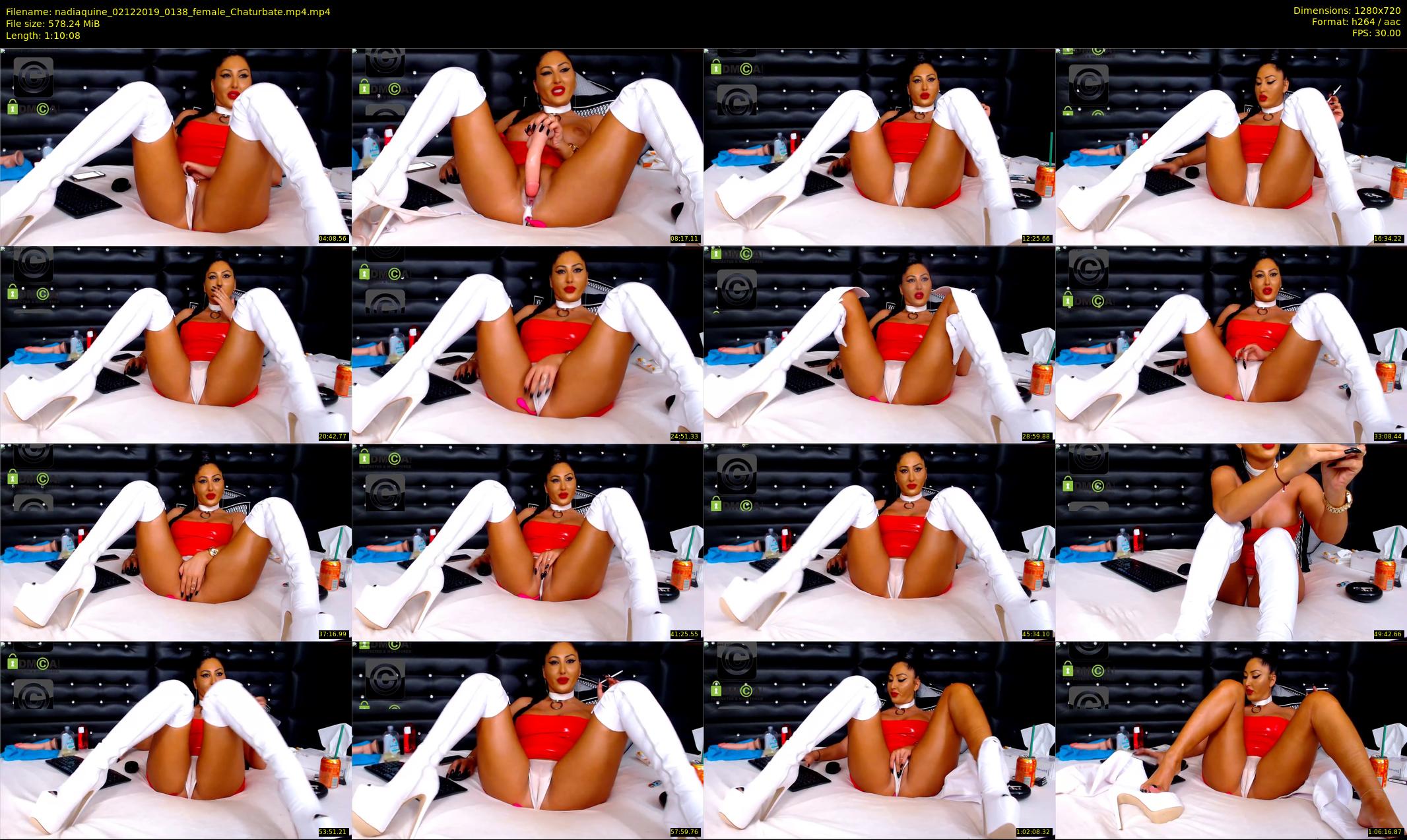 nadiaquine — 71 minute Chaturbate female cam show recording, 720p, Dec 2, 2019