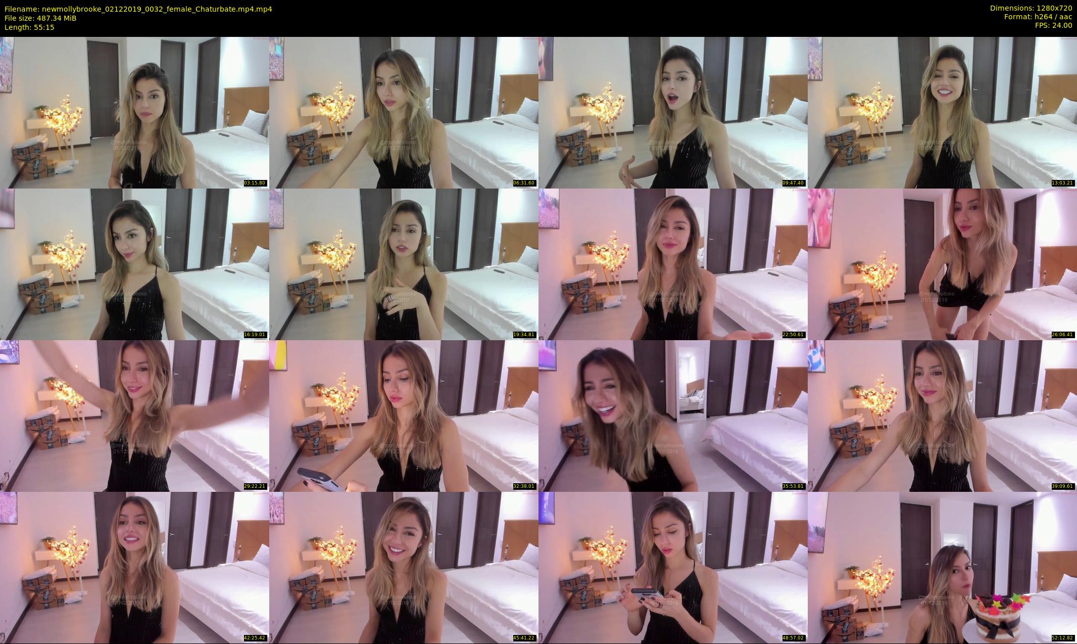 newmollybrooke — 56 minute Chaturbate female cam show recording, 720p, Dec 2, 2019