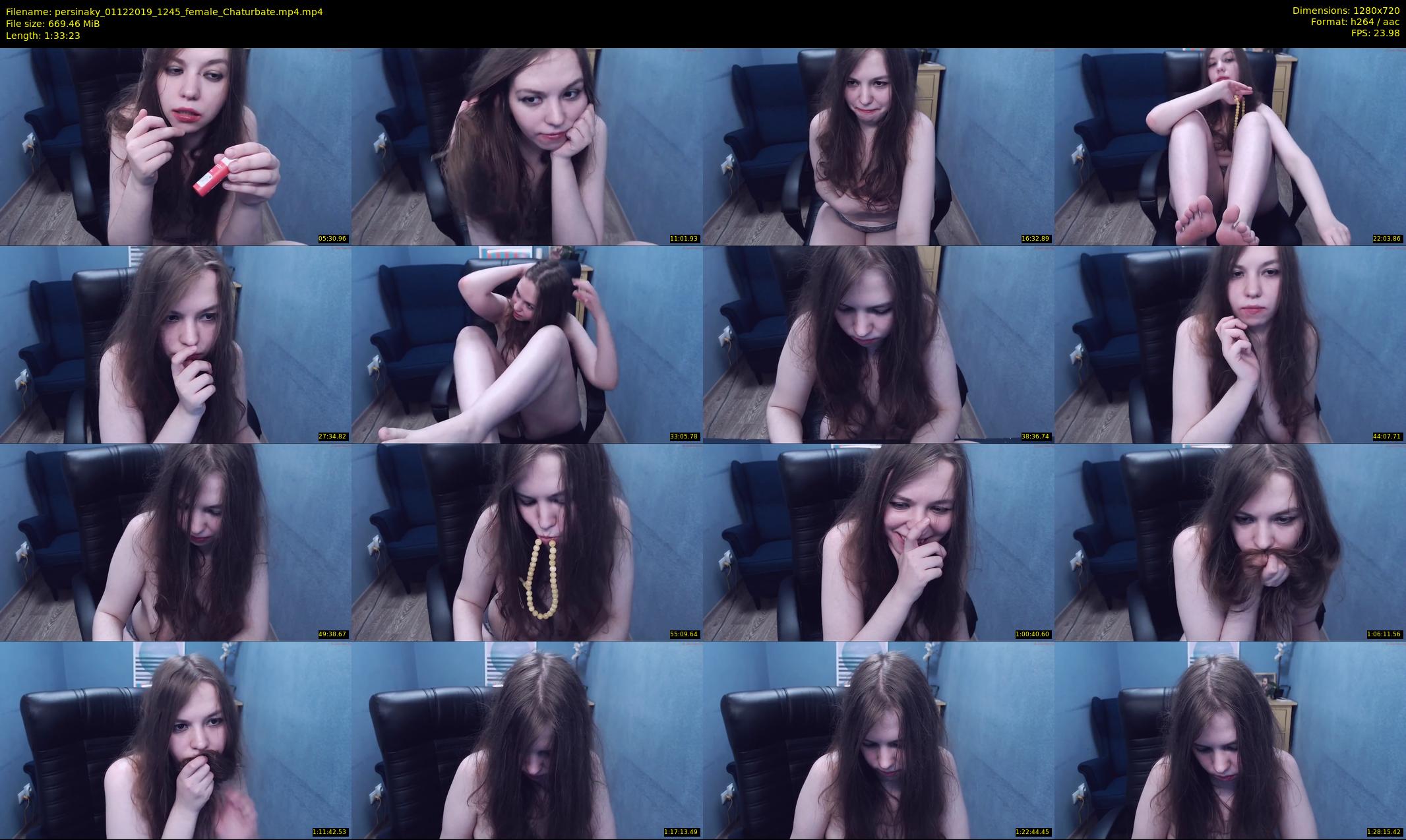 persinaky — 94 minute Chaturbate female cam show recording, 720p, Dec 1, 2019