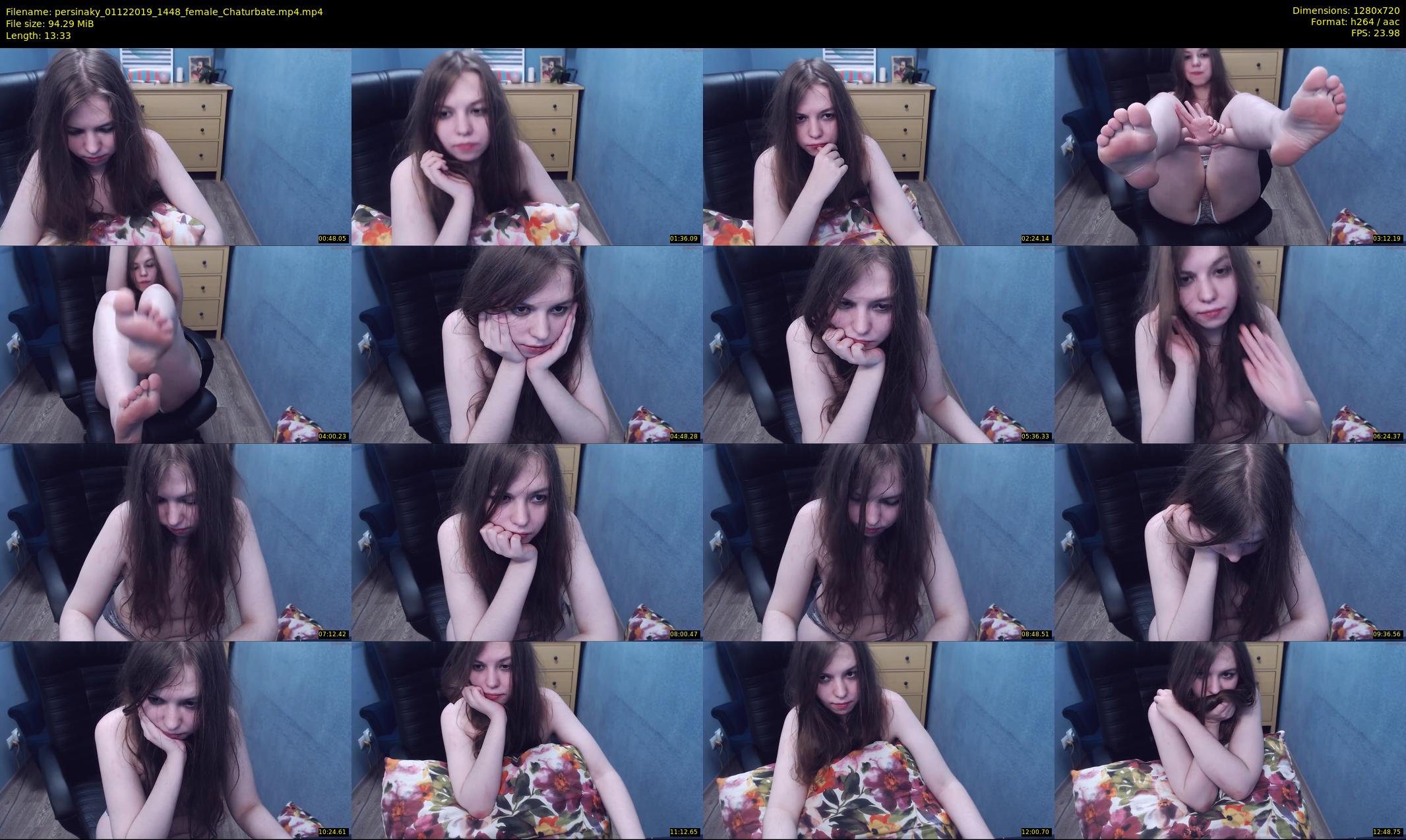 persinaky — 14 minute Chaturbate female cam show recording, 720p, Dec 1, 2019