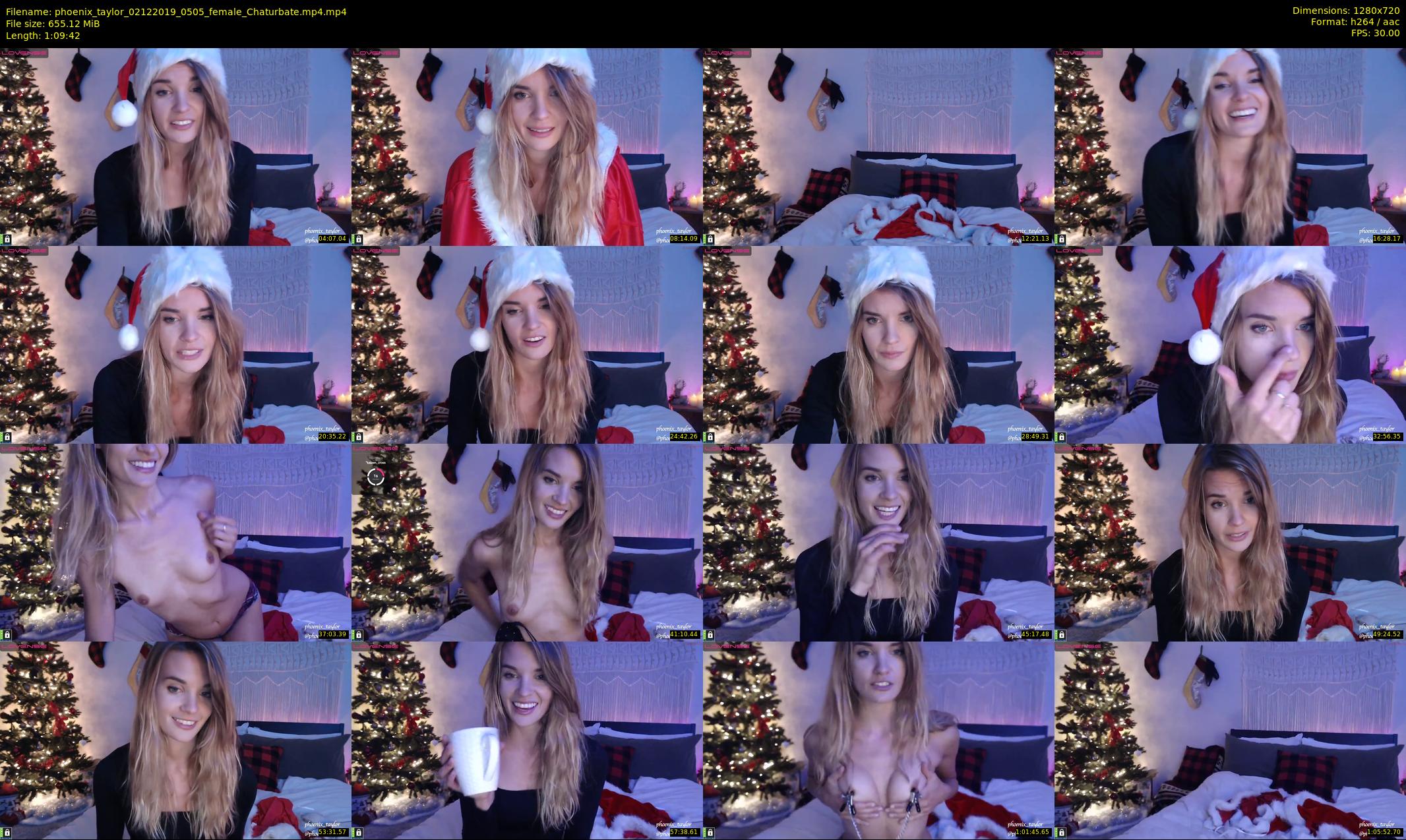 phoenix_taylor — 70 minute Chaturbate female cam show recording, 720p, Dec 2, 2019