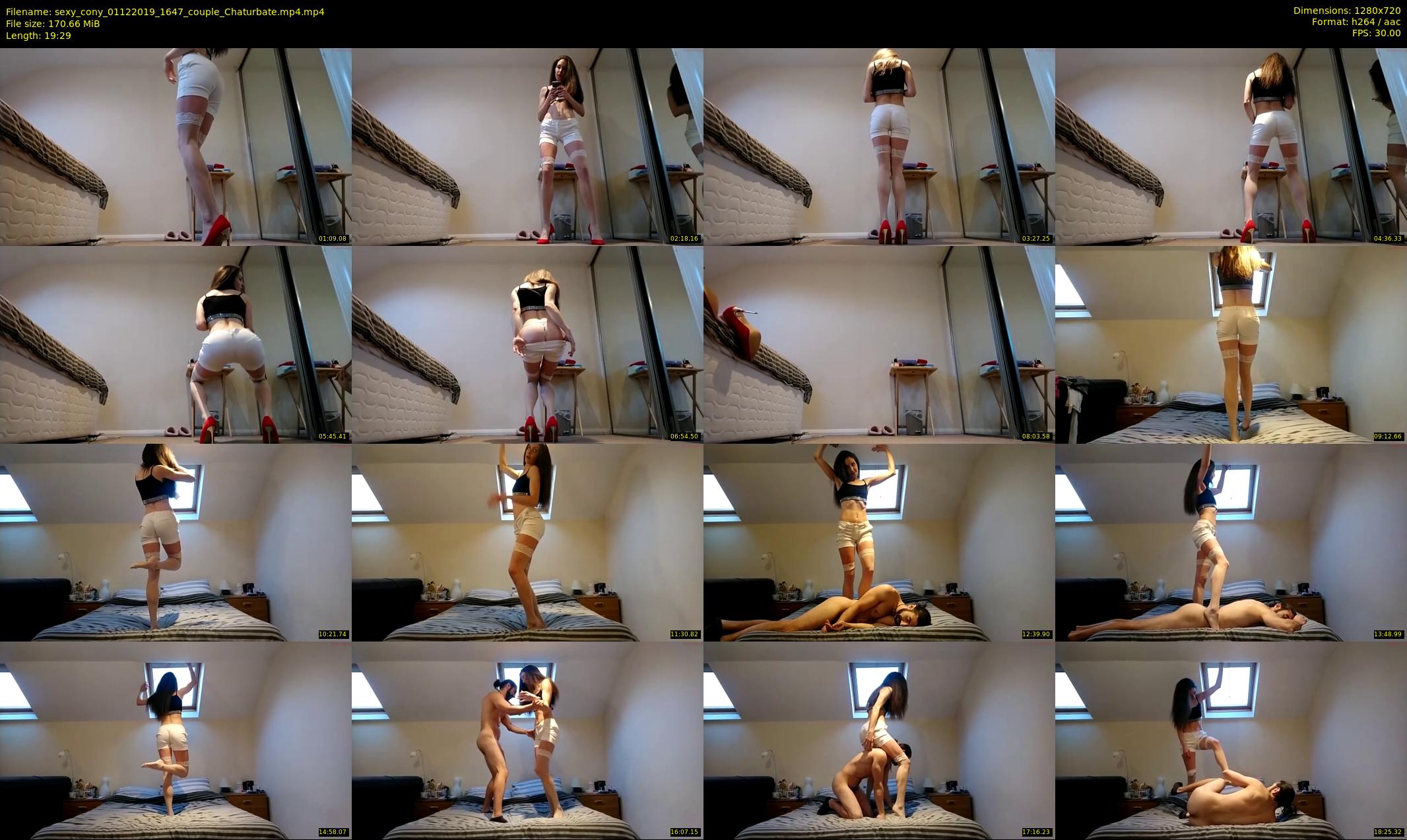 sexy_cony — 20 minute Chaturbate female cam show recording, 720p, Dec 1, 2019
