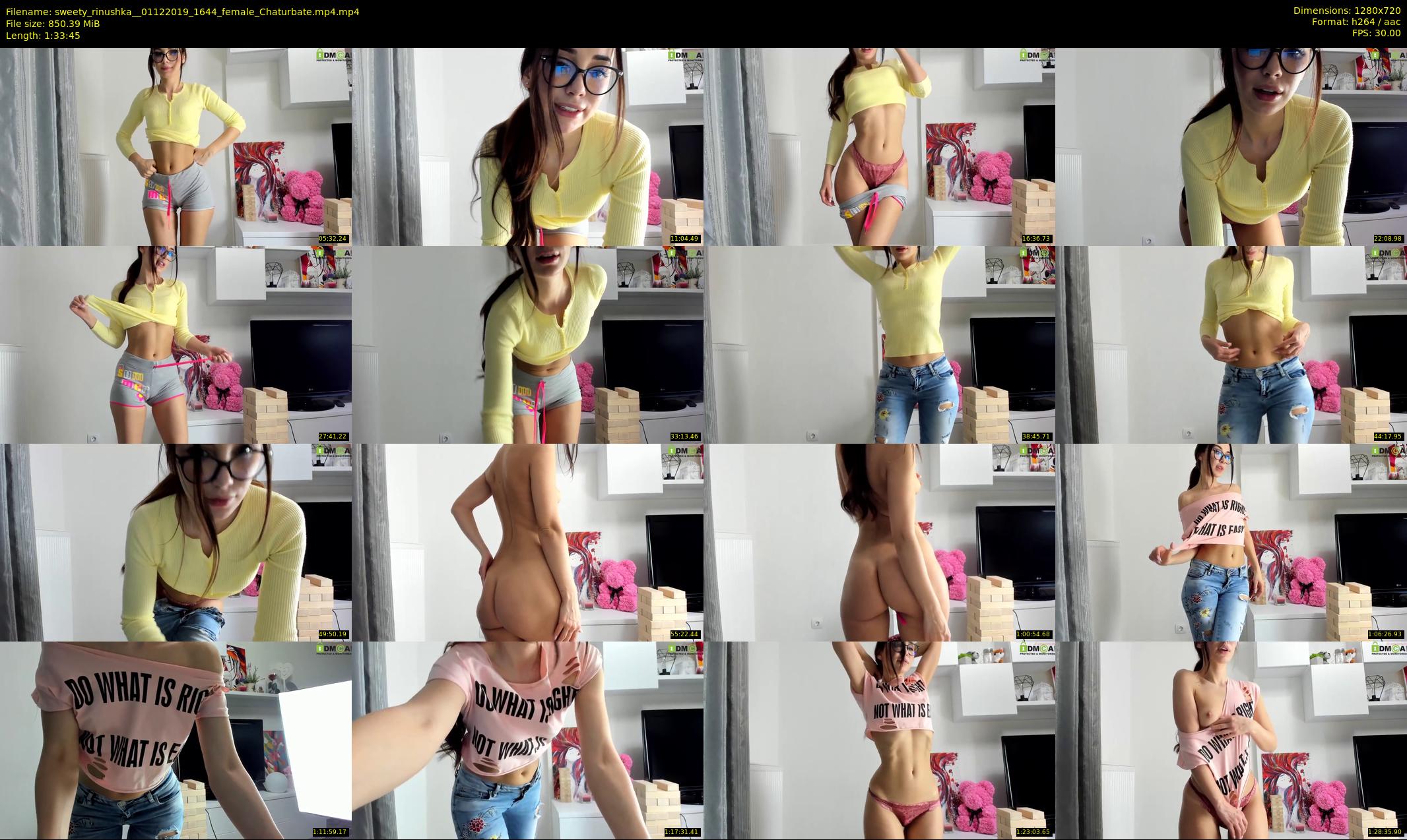 sweety_rinushka_ — 94 minute Chaturbate female cam show recording, 720p, Dec 1, 2019