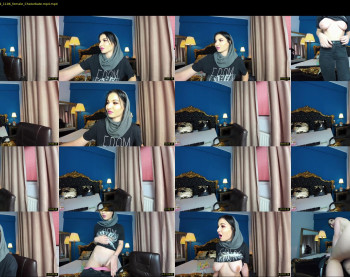 taahiraarabian — 95 minute Chaturbate female cam show recording, 720p, Dec 1, 2019