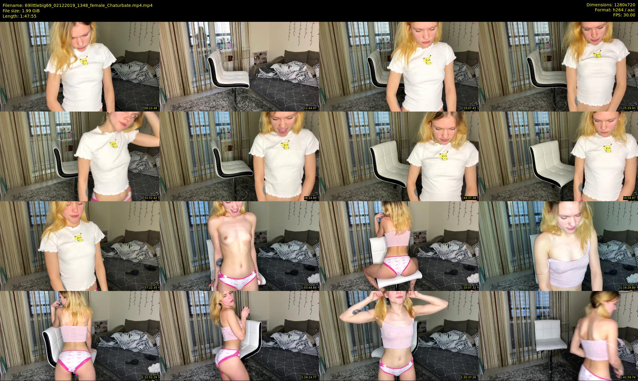 69littlebig69 — 108 minute Chaturbate couple cam show recording, 720p, Dec 2, 2019