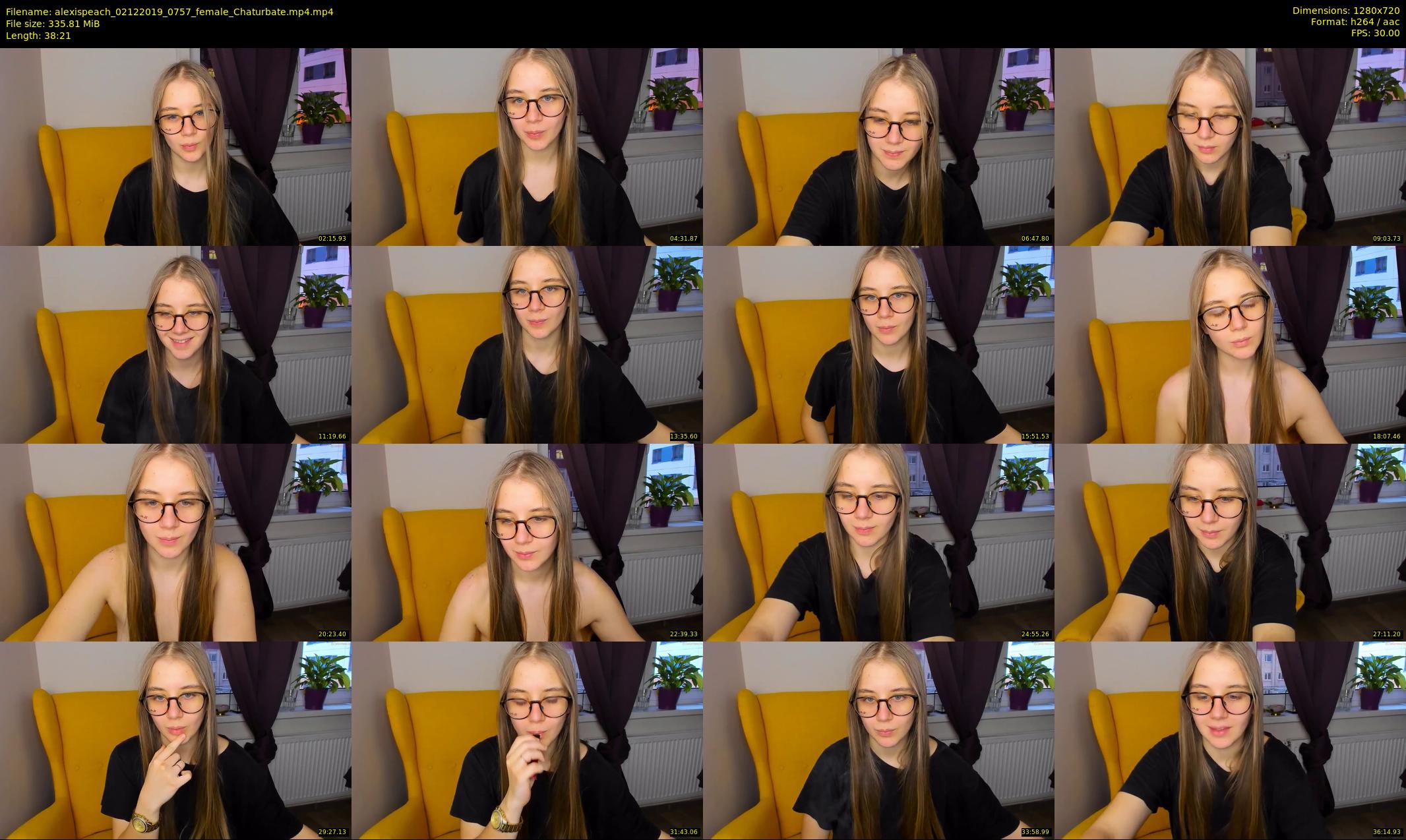 alexispeach — 39 minute Chaturbate female cam show recording, 720p, Dec 2, 2019