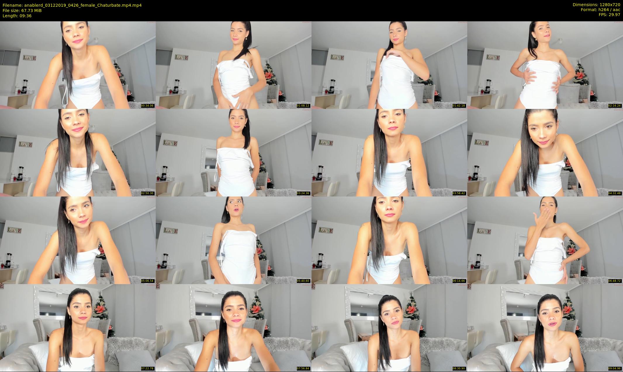 anablerd — 10 minute Chaturbate female cam show recording, 720p, Dec 3, 2019