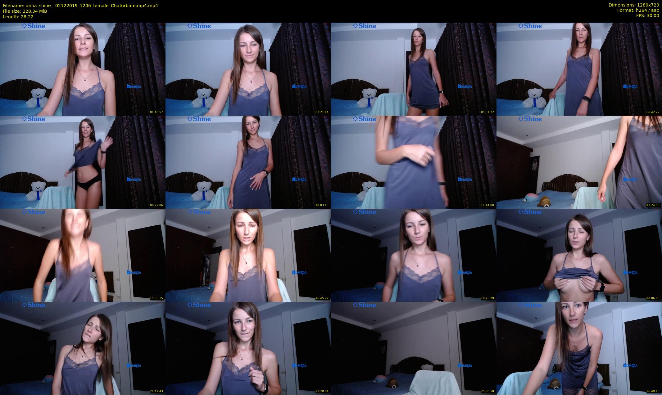 anna_shine_ — 29 minute Chaturbate female cam show recording, 720p, Dec 2, 2019