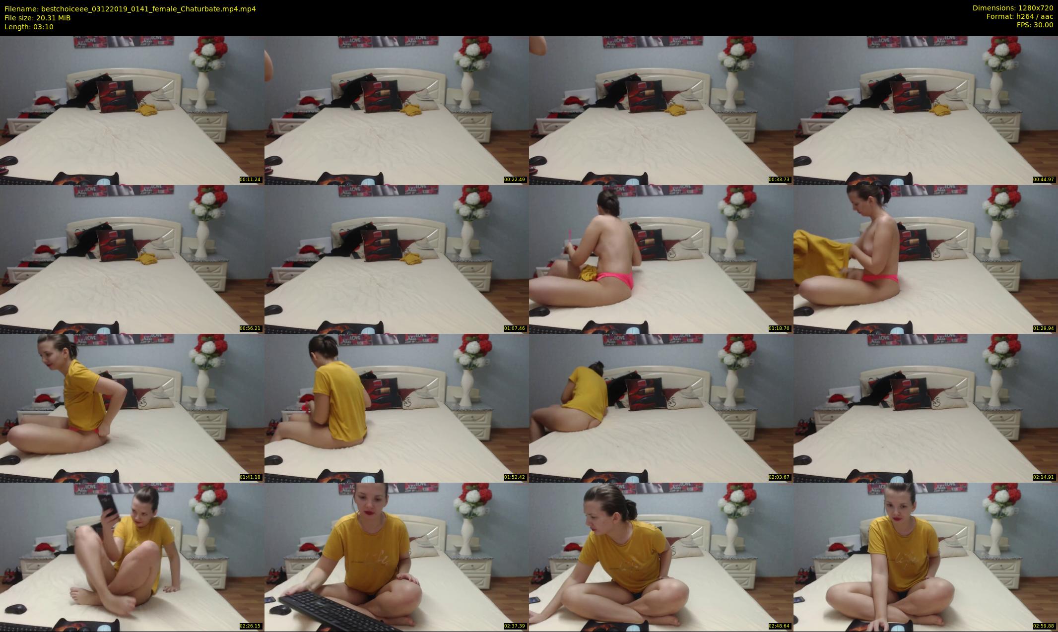 bestchoiceee — 4 minute Chaturbate couple cam show recording, 720p, Dec 3, 2019