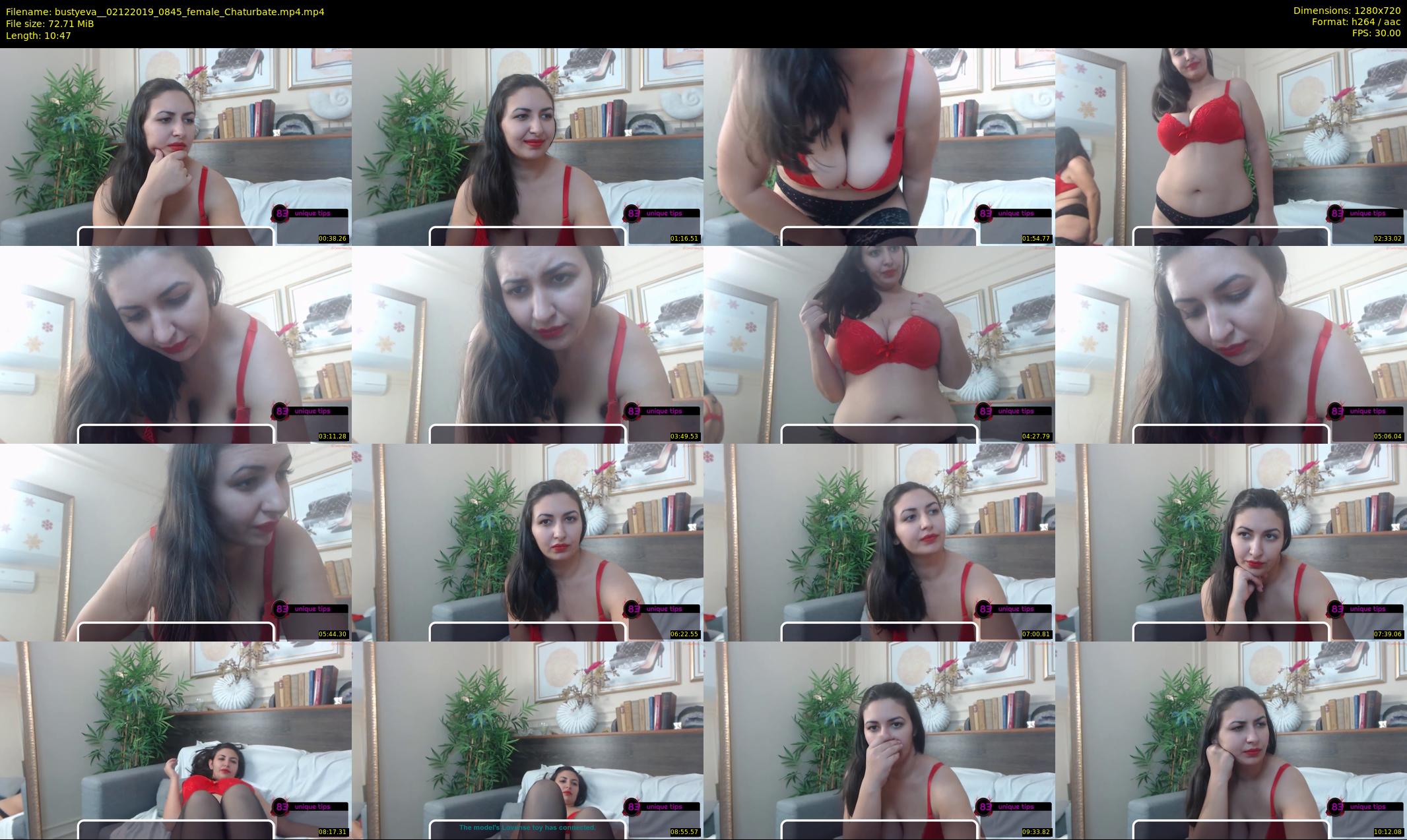 bustyeva_ — 11 minute Chaturbate female cam show recording, 720p, Dec 2, 2019