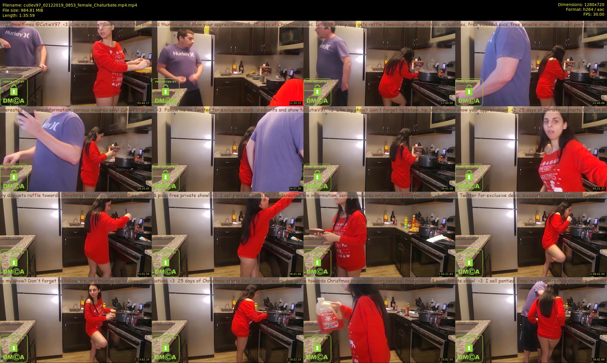 cutiev97 — 96 minute Chaturbate couple cam show recording, 720p, Dec 2, 2019