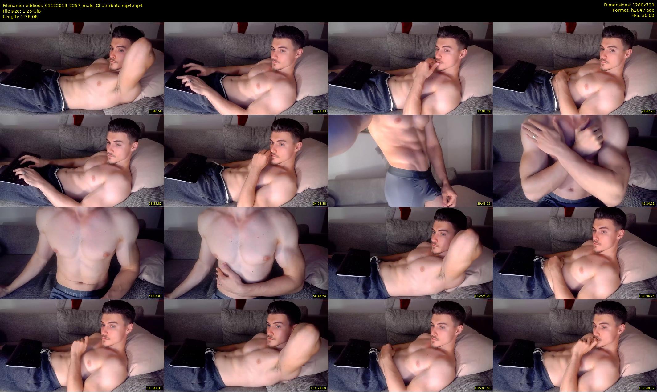 eddieds — 97 minute Chaturbate male cam show recording, 720p, Dec 1, 2019