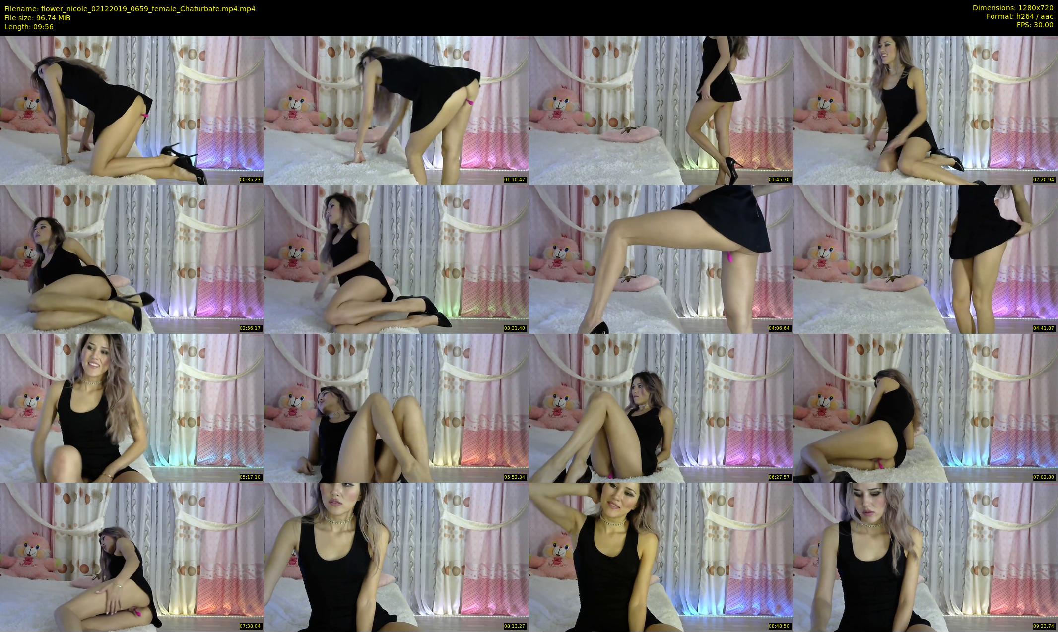 flower_nicole — 10 minute Chaturbate female cam show recording, 720p, Dec 2, 2019