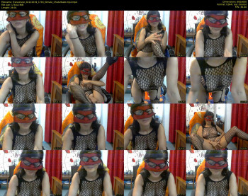 francelune — 27 minute Chaturbate female cam show recording, 480p, Dec 2, 2019