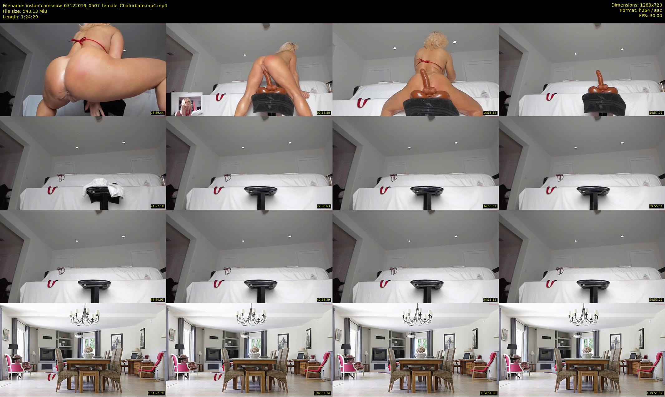 instantcamsnow — 85 minute Chaturbate couple cam show recording, 720p, Dec 3, 2019