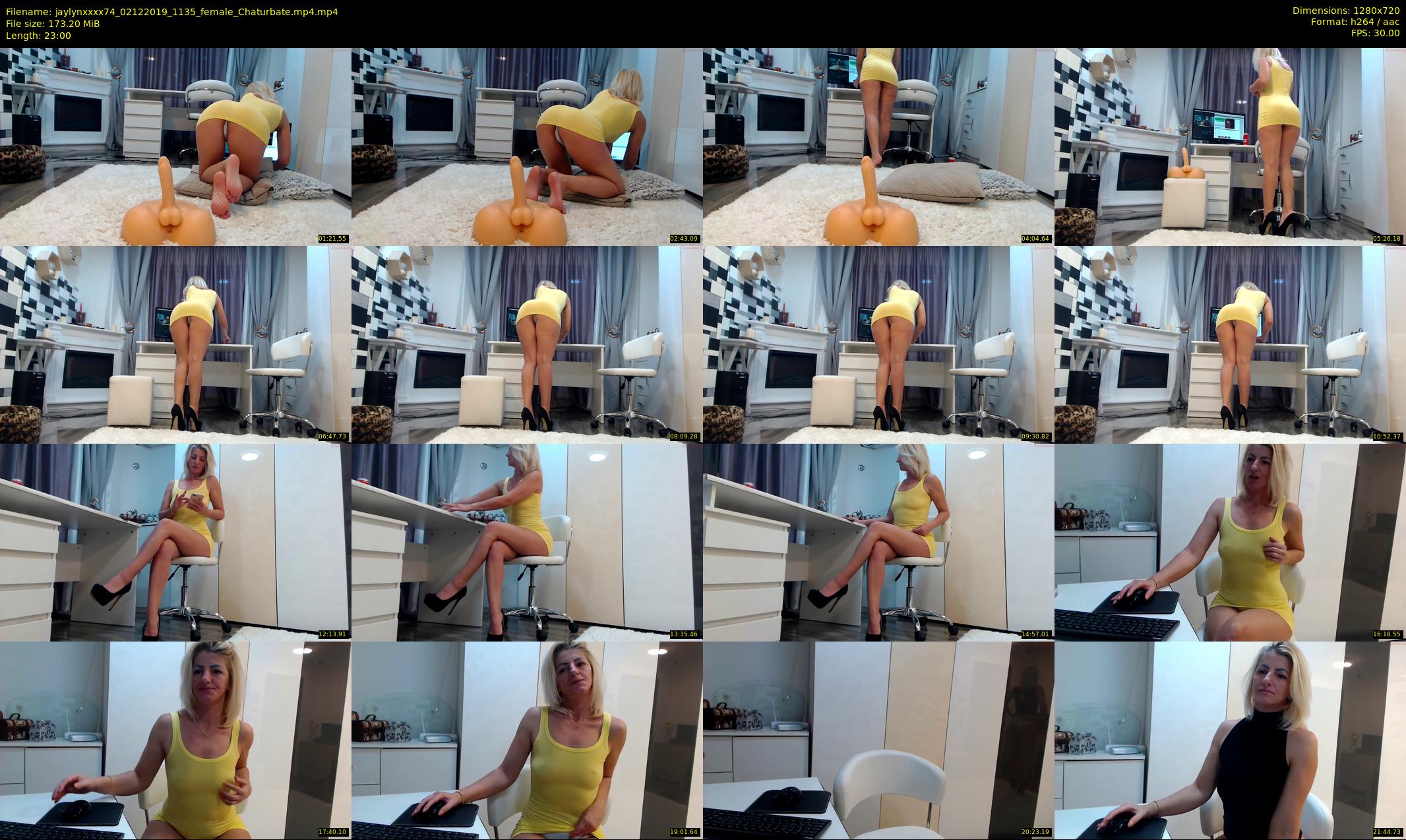 jaylynxxxx74 — 23 minute Chaturbate female cam show recording, 720p, Dec 2, 2019