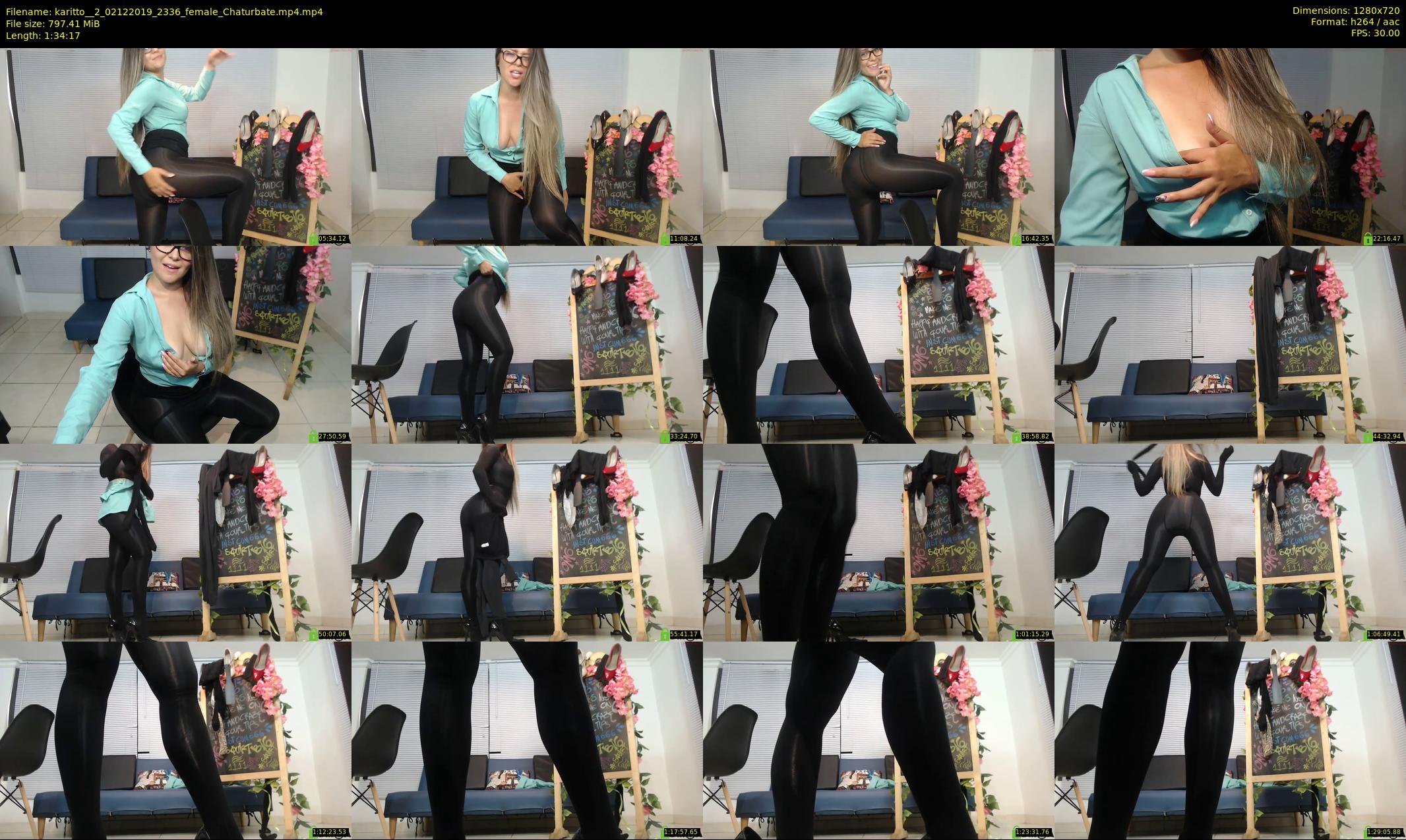karitto__2 — 95 minute Chaturbate female cam show recording, 720p, Dec 2, 2019