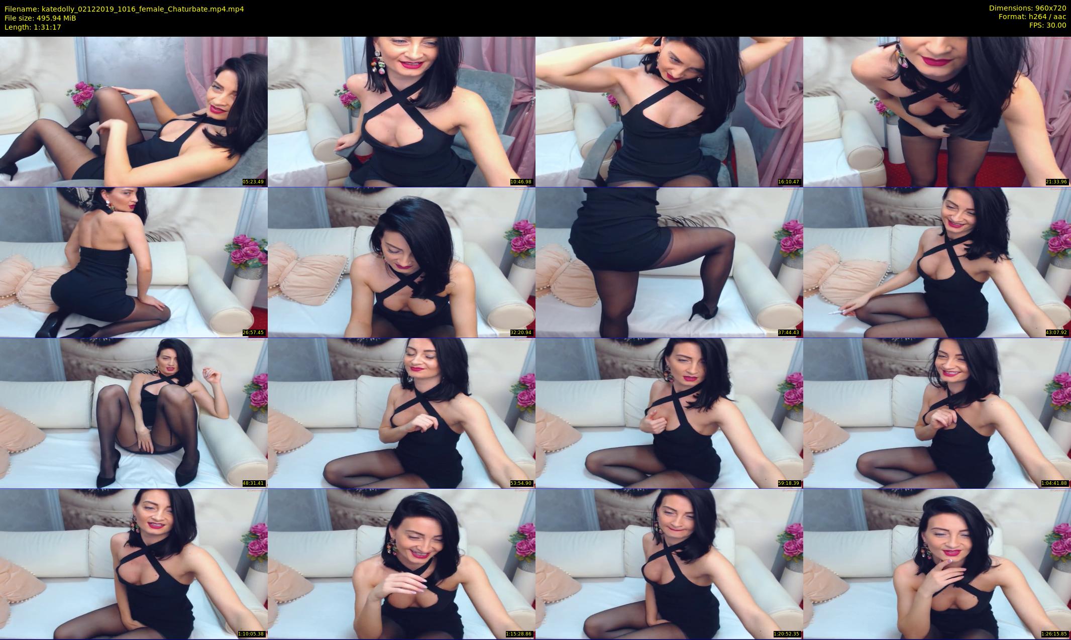 katedolly — 92 minute Chaturbate female cam show recording, 720p, Dec 2, 2019