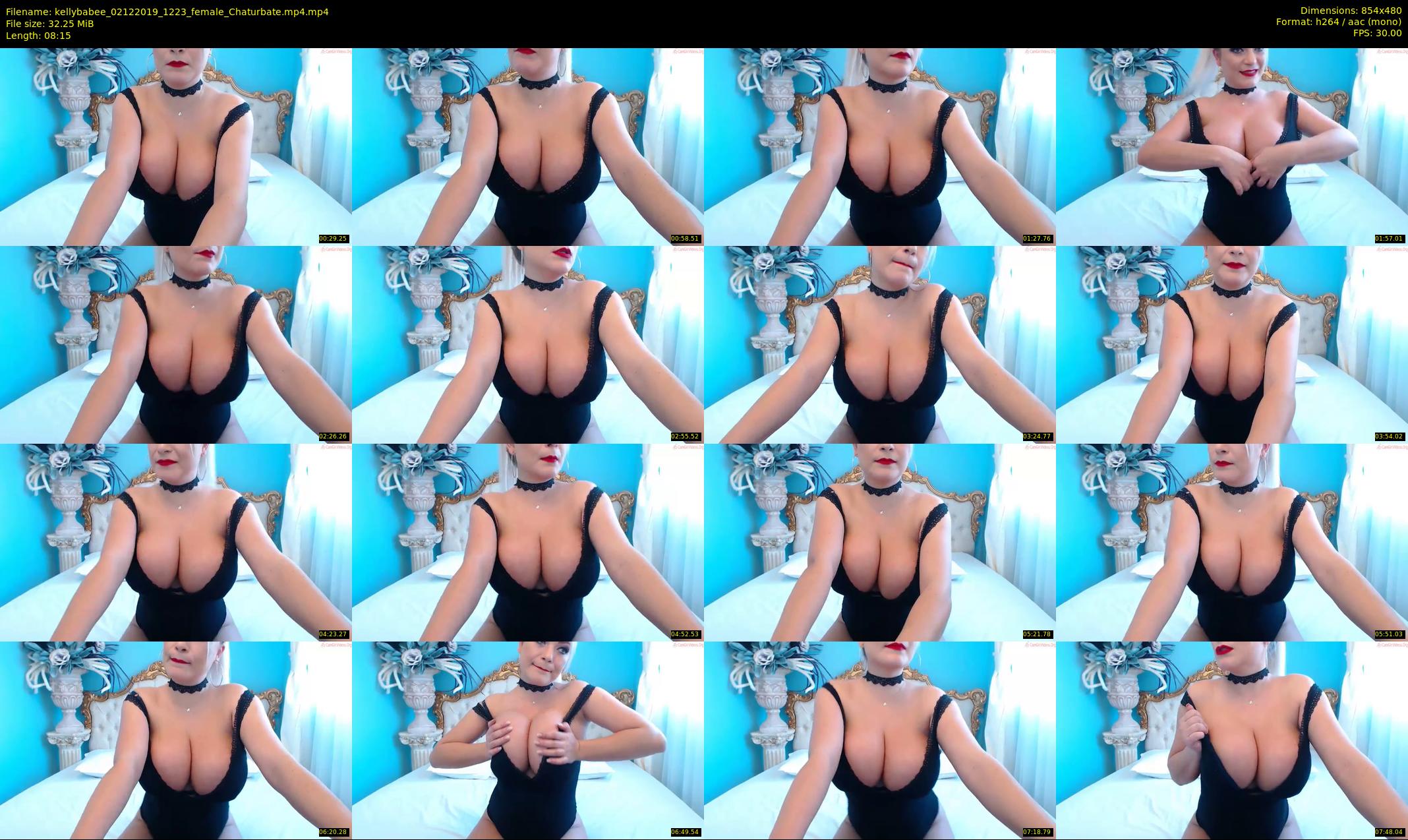 kellybabee — 9 minute Chaturbate female cam show recording, 480p, Dec 2, 2019