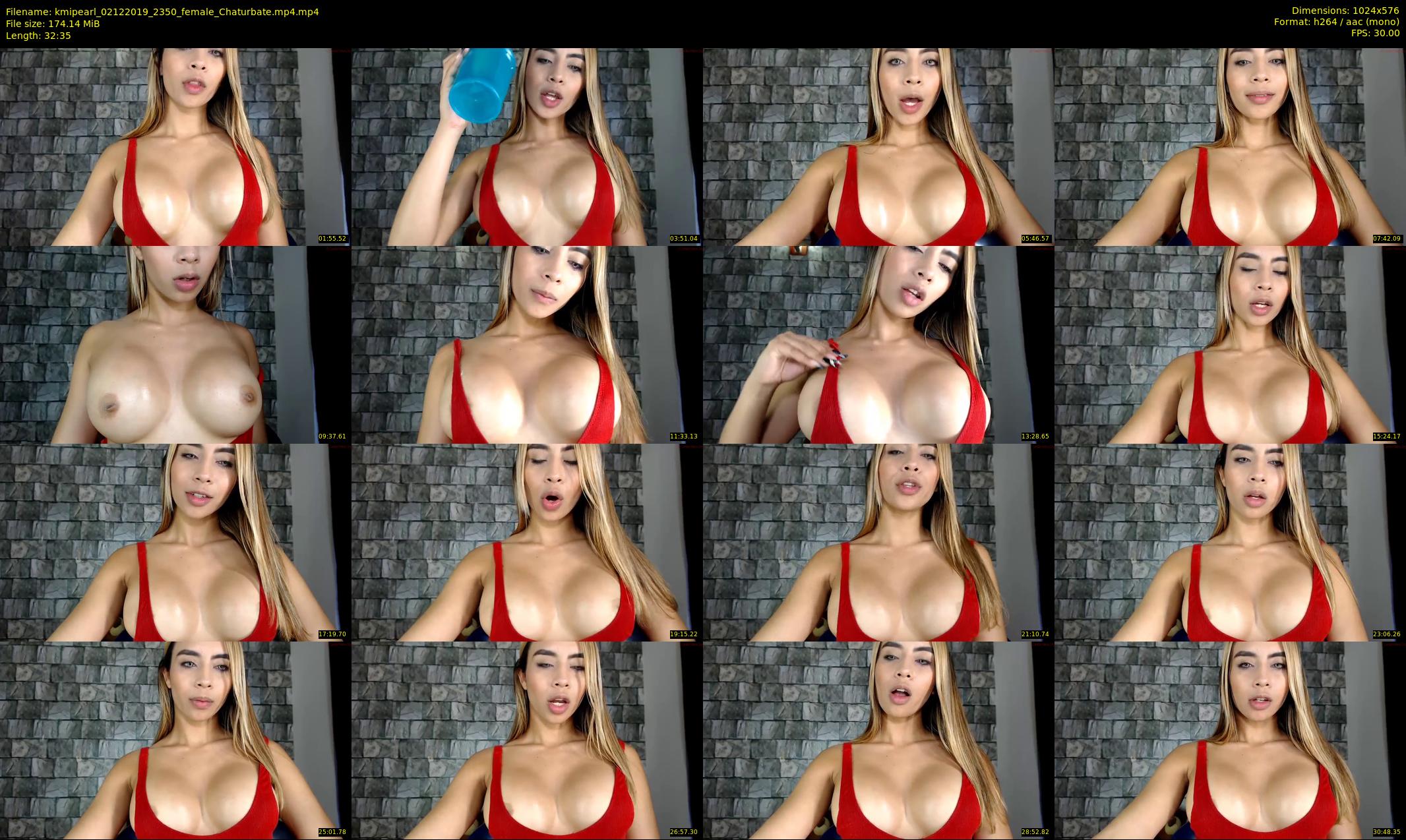 kmipearl — 33 minute Chaturbate female cam show recording, 480p, Dec 2, 2019