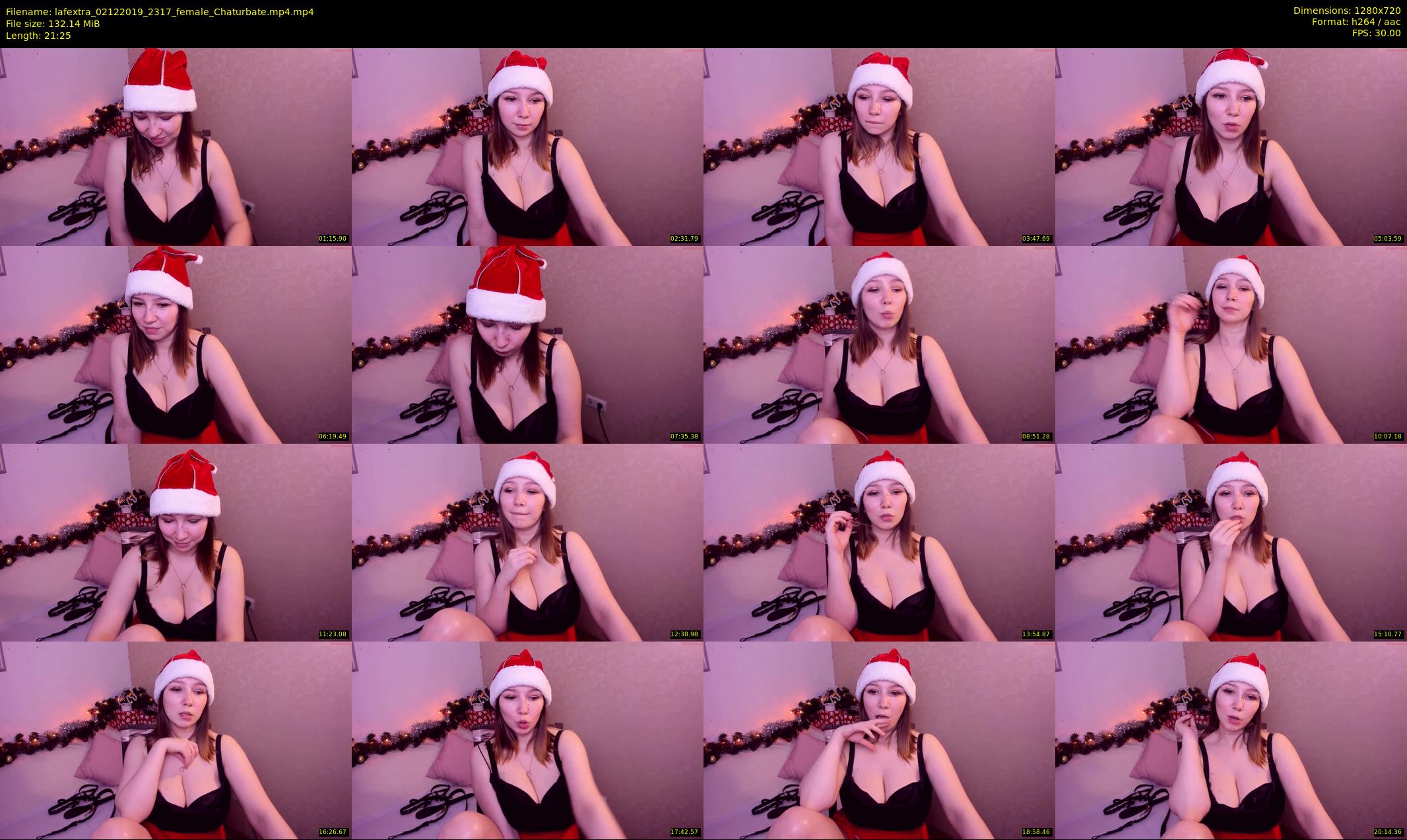 lafextra — 22 minute Chaturbate female cam show recording, 720p, Dec 2, 2019
