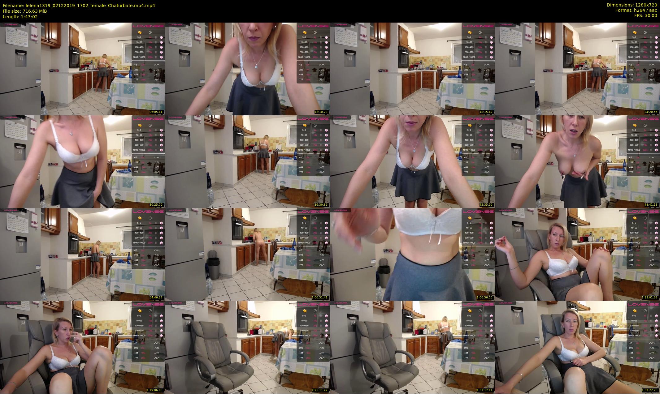 lelena1319 — 104 minute Chaturbate female cam show recording, 720p, Dec 2, 2019