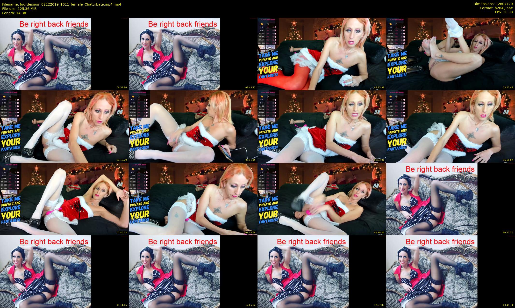 lourdesnoir — 15 minute Chaturbate female cam show recording, 720p, Dec 2, 2019