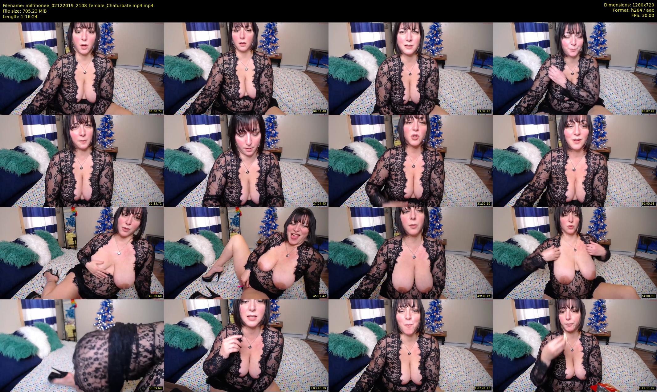 milfmonee — 77 minute Chaturbate female cam show recording, 720p, Dec 2, 2019