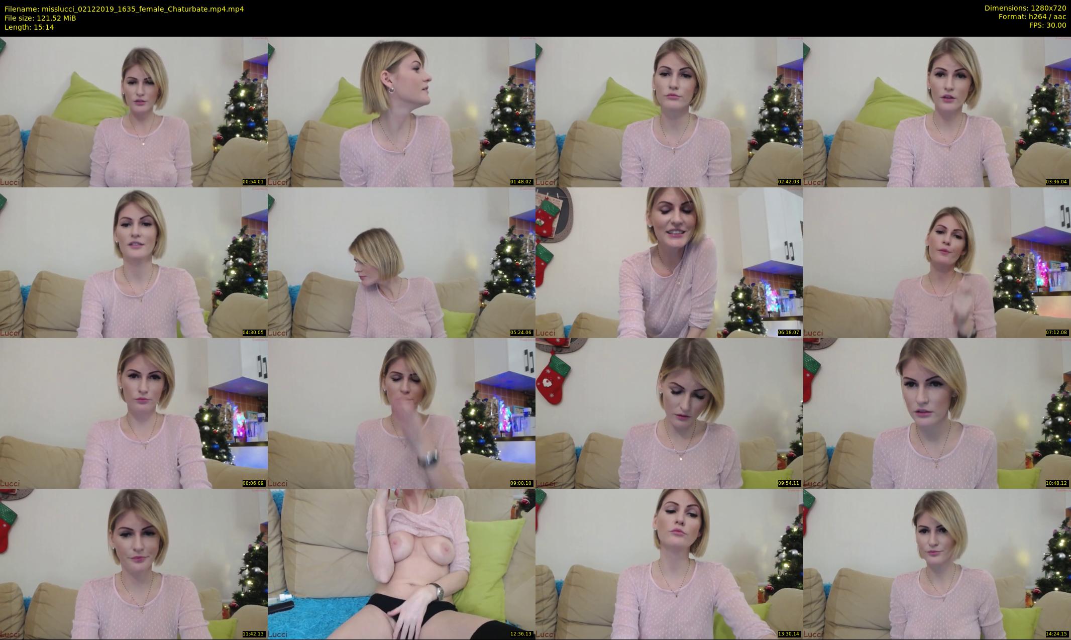 misslucci — 16 minute Chaturbate female cam show recording, 720p, Dec 2, 2019