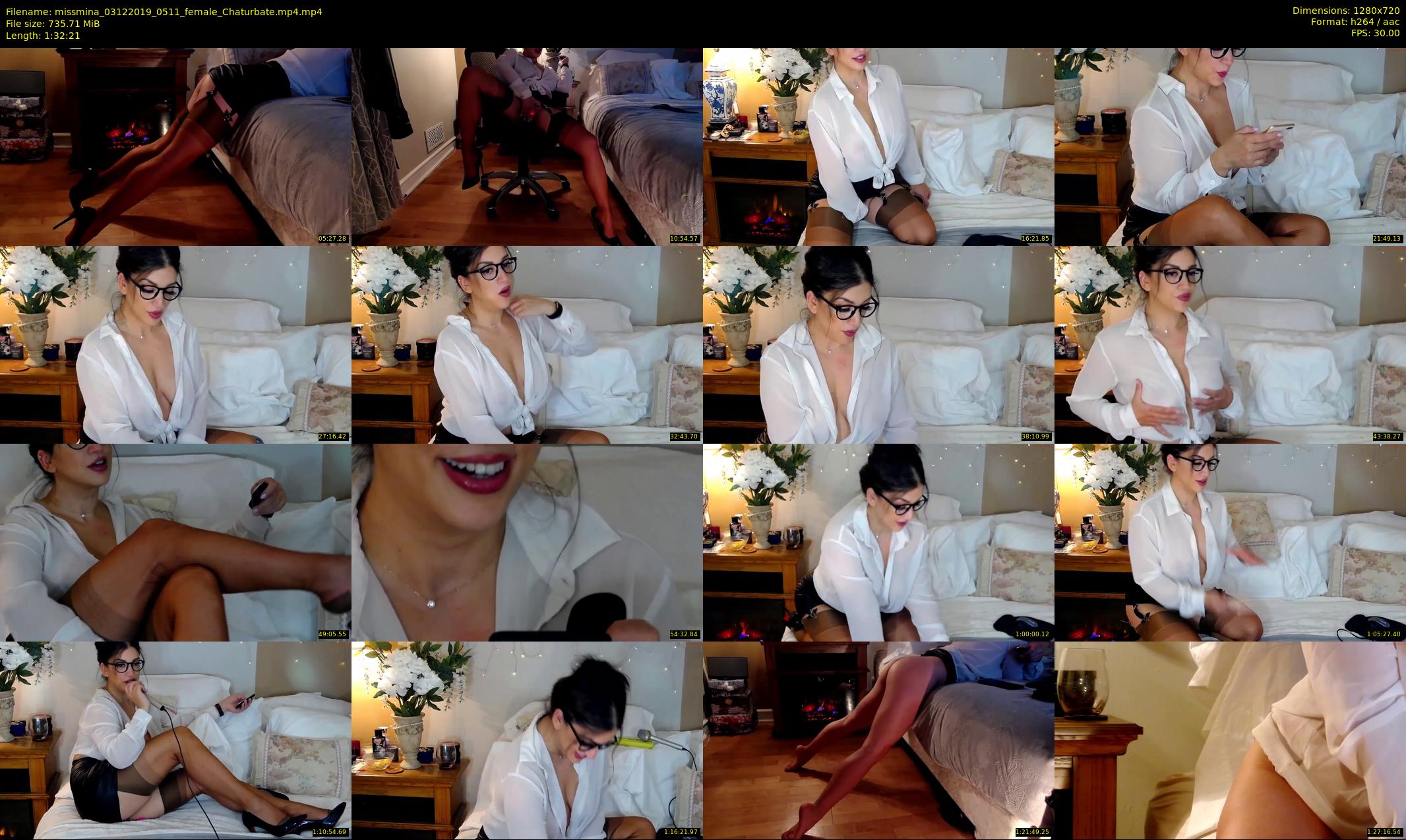 missmina — 93 minute Chaturbate female cam show recording, 720p, Dec 3, 2019