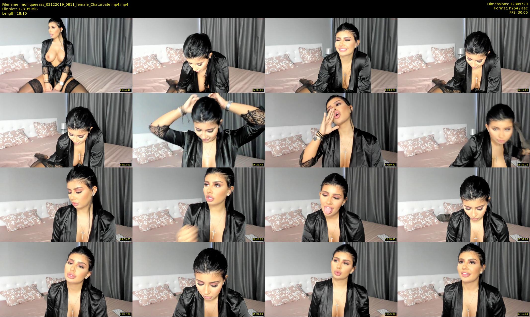 moniqueeass — 19 minute Chaturbate female cam show recording, 720p, Dec 2, 2019