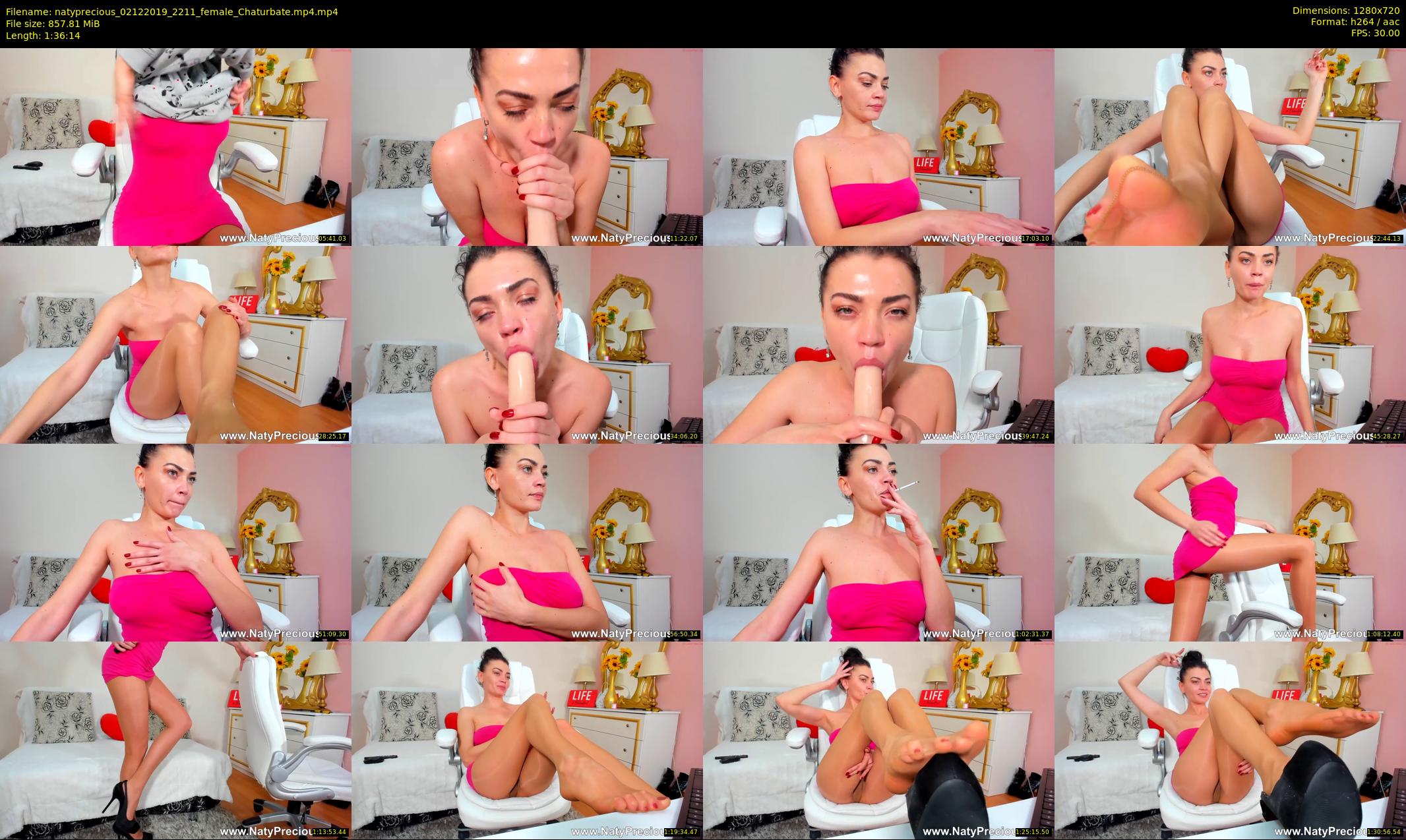 natyprecious — 97 minute Chaturbate female cam show recording, 720p, Dec 2, 2019