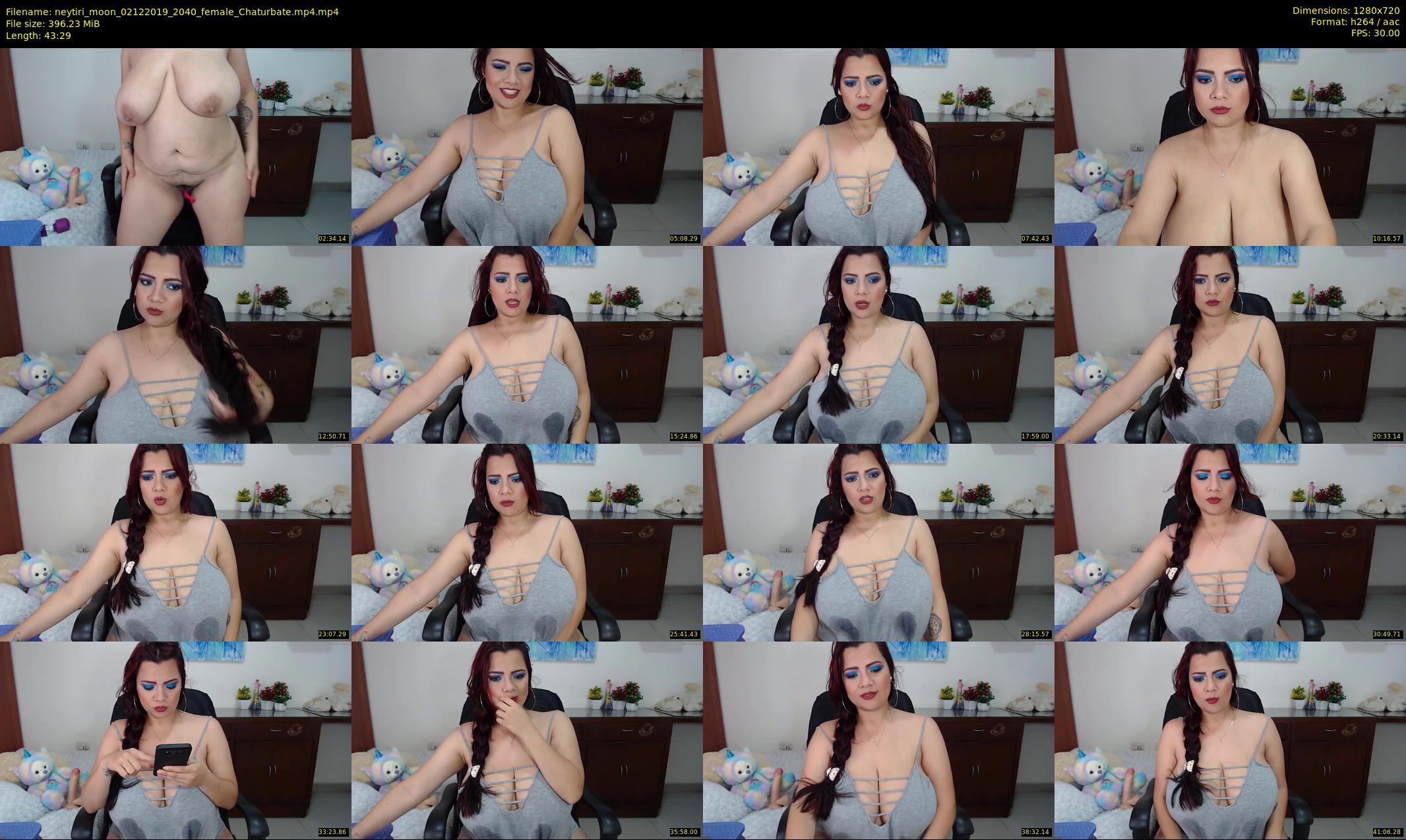 neytiri_moon — 44 minute Chaturbate female cam show recording, 720p, Dec 2, 2019