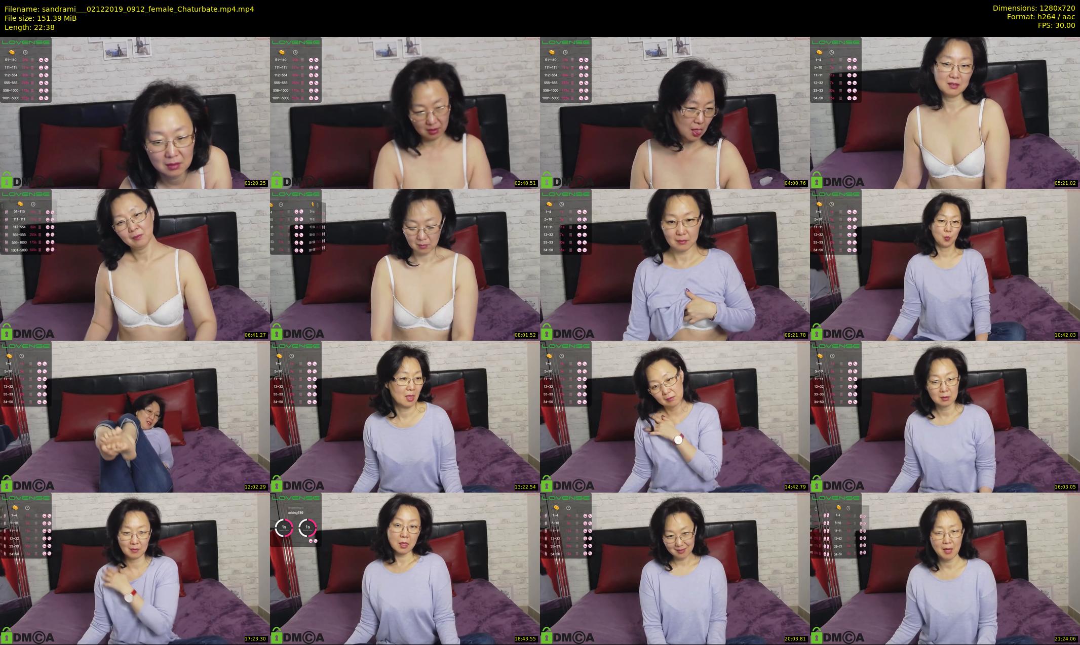 sandrami__ — 23 minute Chaturbate female cam show recording, 720p, Dec 2, 2019