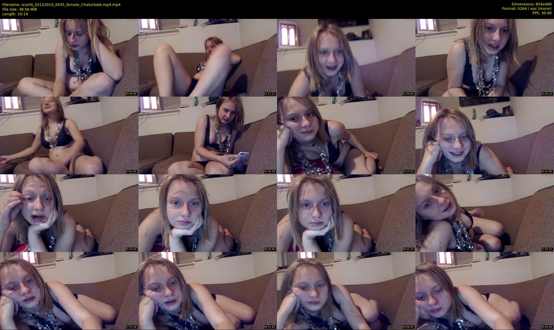 scartit — 11 minute Chaturbate female cam show recording, 480p, Dec 3, 2019