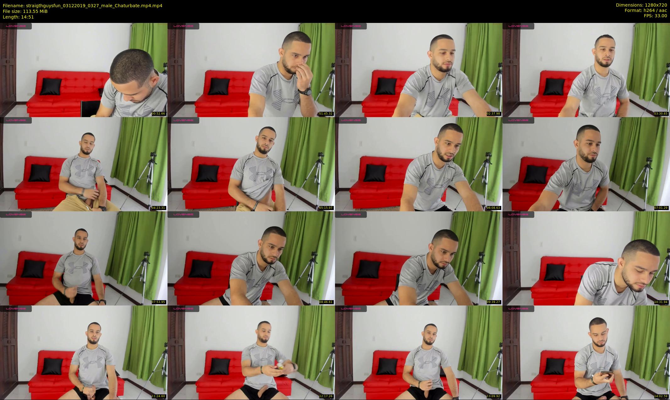 straigthguysfun — 15 minute Chaturbate male cam show recording, 720p, Dec 3, 2019