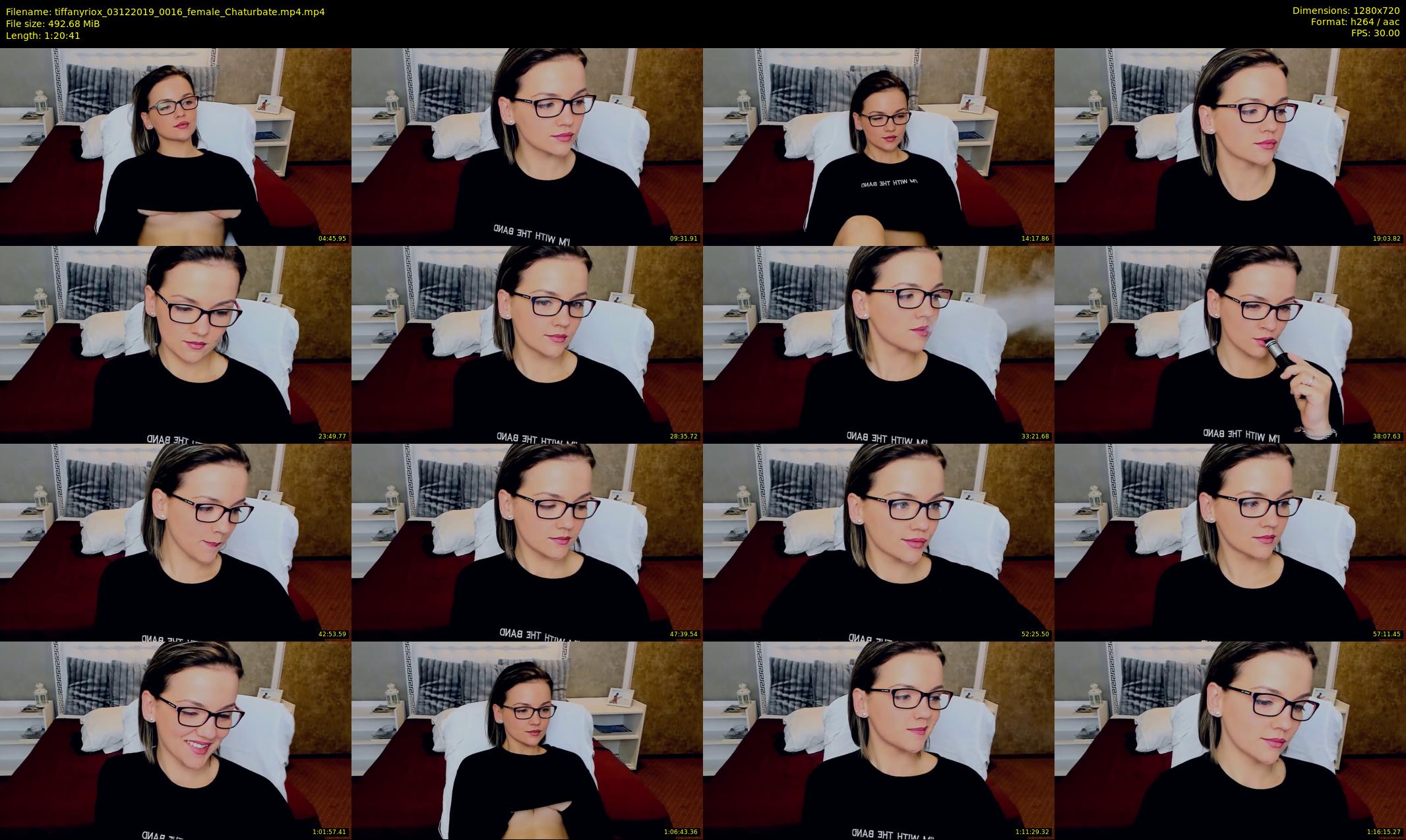 tiffanyriox — 81 minute Chaturbate female cam show recording, 720p, Dec 3, 2019