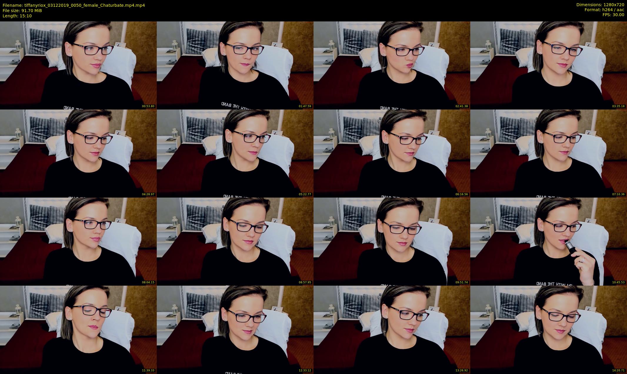 tiffanyriox — 16 minute Chaturbate female cam show recording, 720p, Dec 3, 2019