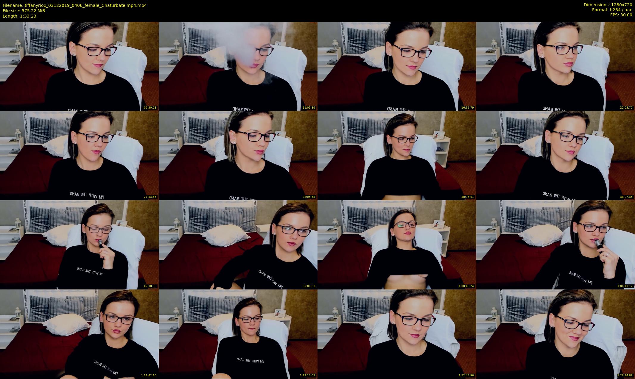 tiffanyriox — 94 minute Chaturbate female cam show recording, 720p, Dec 3, 2019