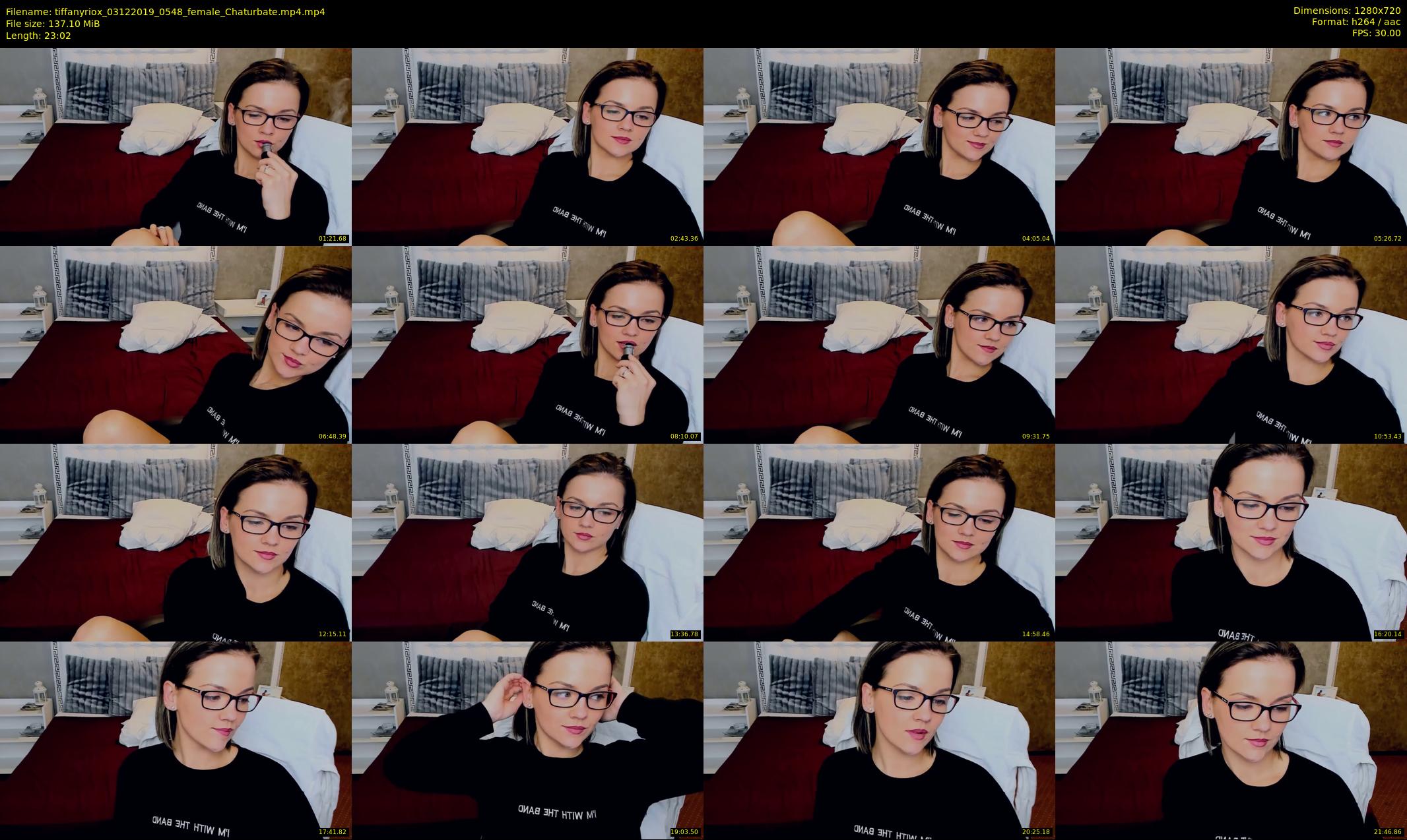 tiffanyriox — 24 minute Chaturbate female cam show recording, 720p, Dec 3, 2019