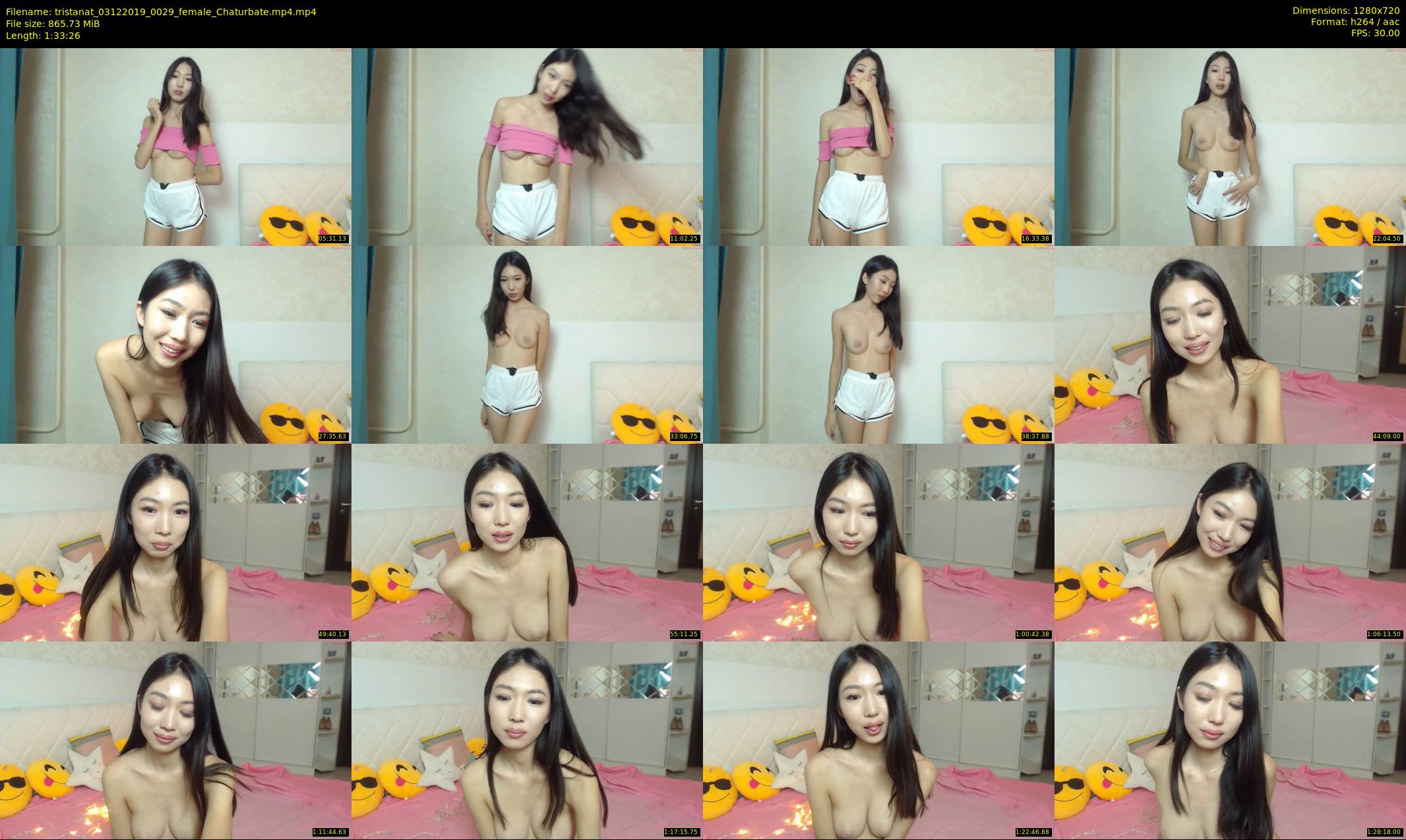 tristanat — 94 minute Chaturbate female cam show recording, 720p, Dec 3, 2019
