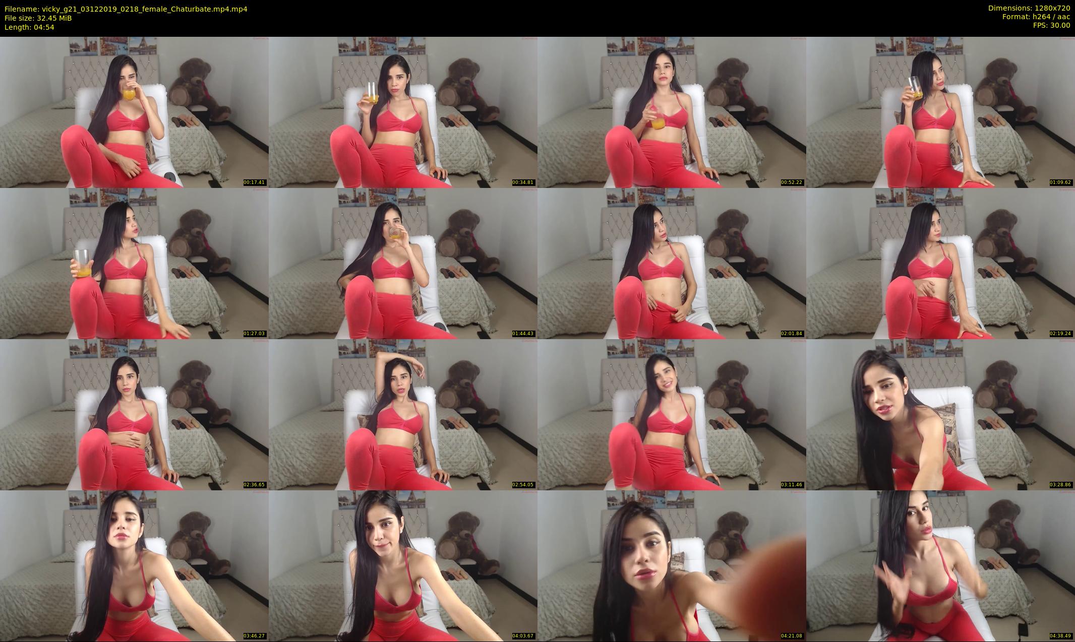 vicky_g21 — 5 minute Chaturbate female cam show recording, 720p, Dec 3, 2019