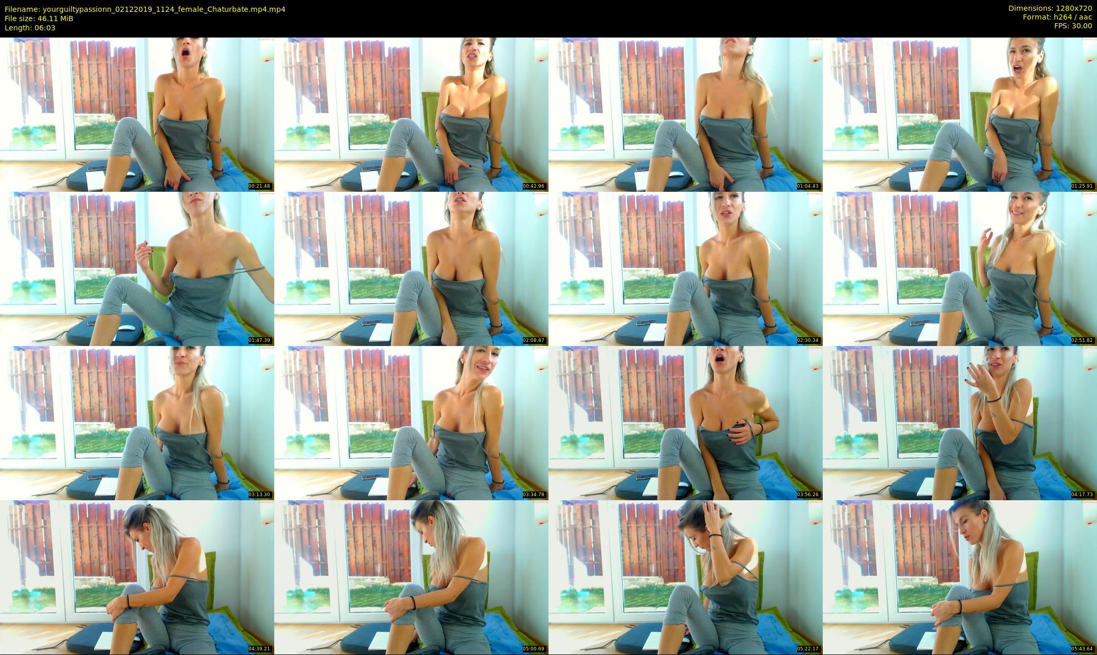 yourguiltypassionn — 7 minute Chaturbate female cam show recording, 720p, Dec 2, 2019