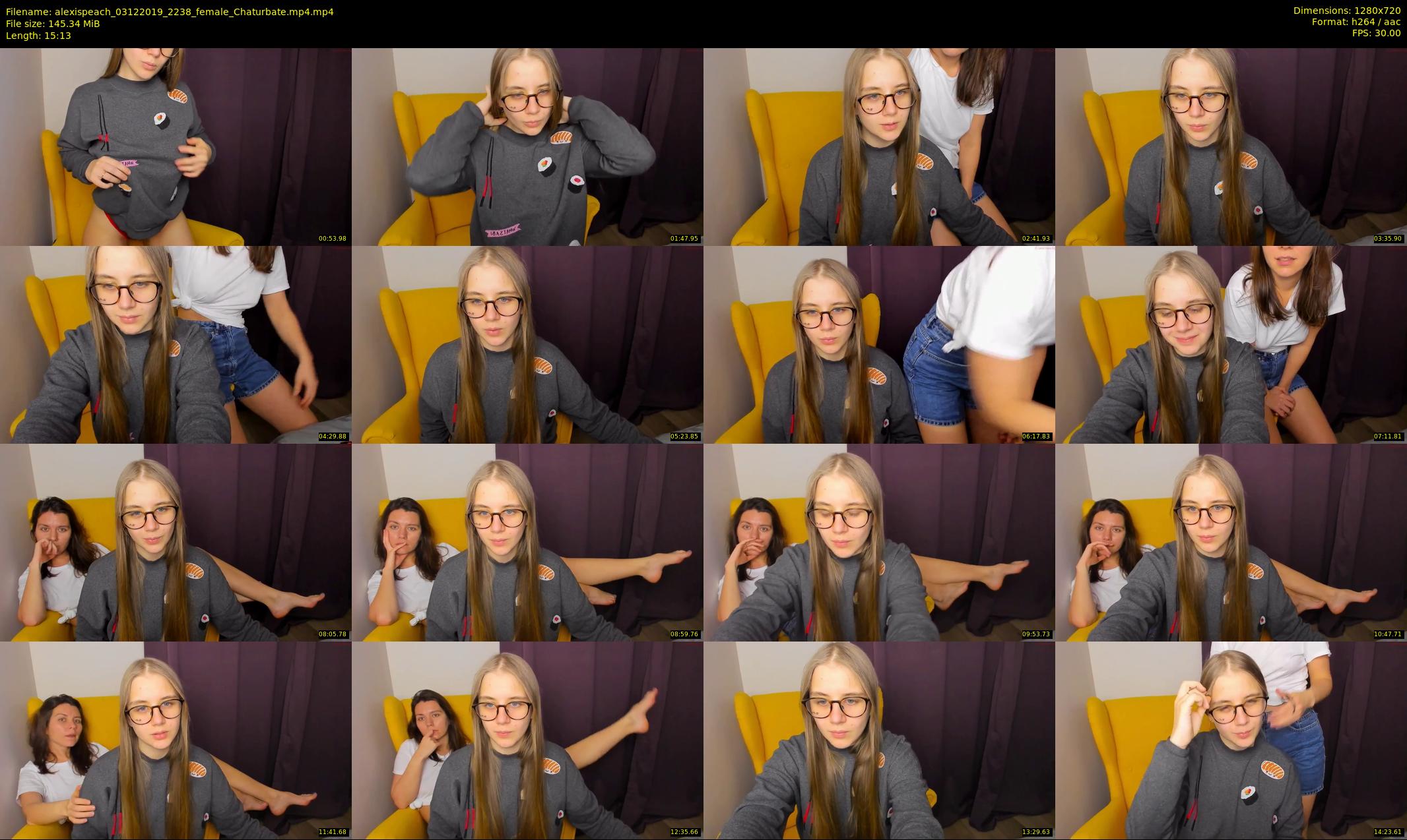 alexispeach — 16 minute Chaturbate female cam show recording, 720p, Dec 3, 2019